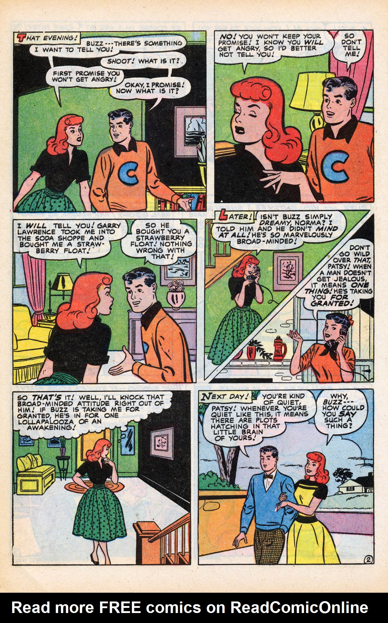 Read online Patsy and her Pals comic -  Issue #14 - 27