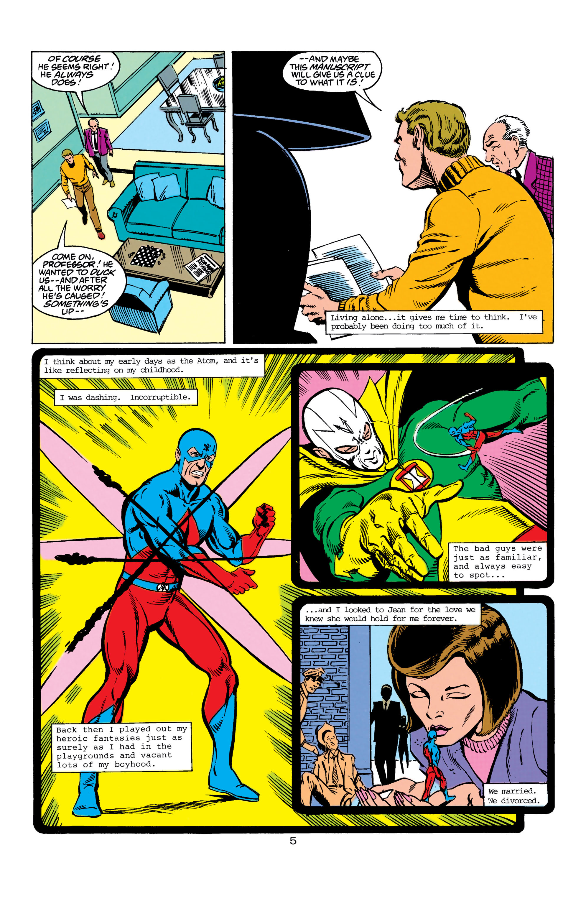 Read online Power of the Atom comic -  Issue #18 - 6