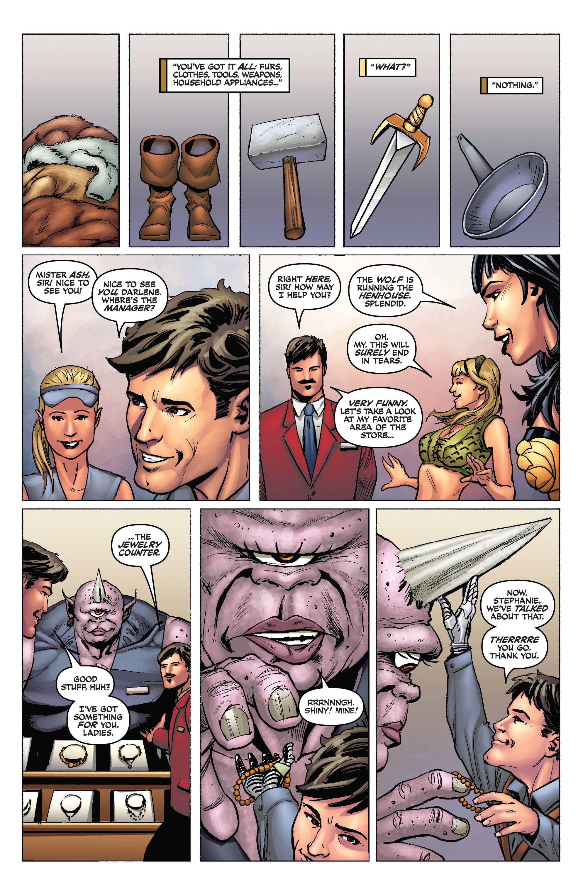 Read online Army of Darkness/Xena: Warrior Princess Complete Omnibus comic -  Issue # TPB (Part 1) - 100
