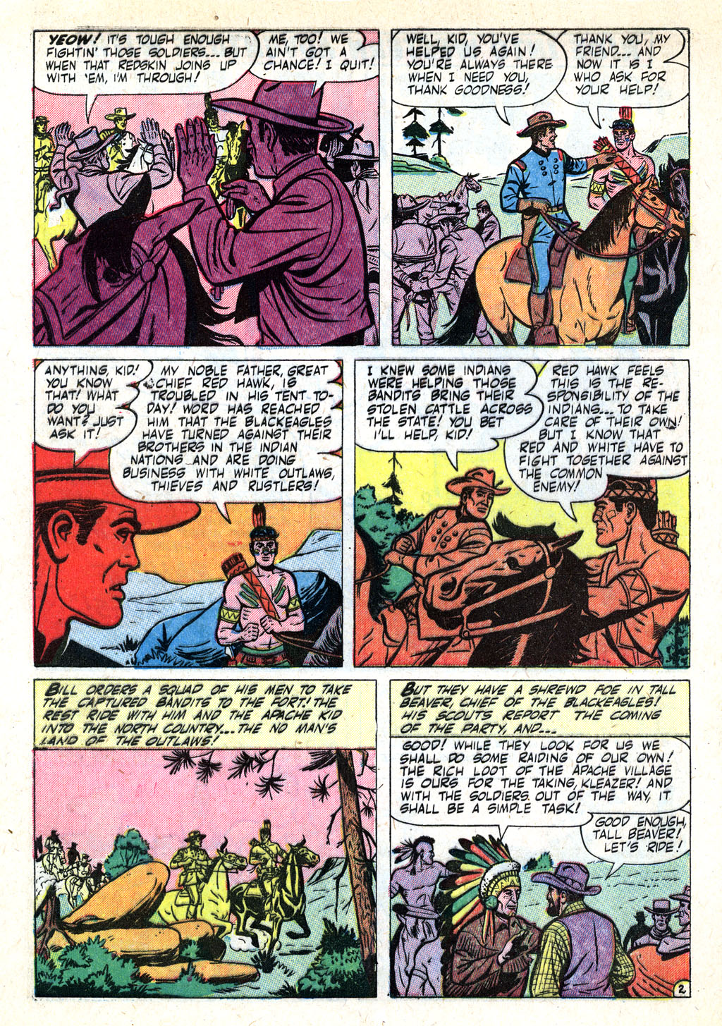 Read online Apache Kid comic -  Issue #10 - 4