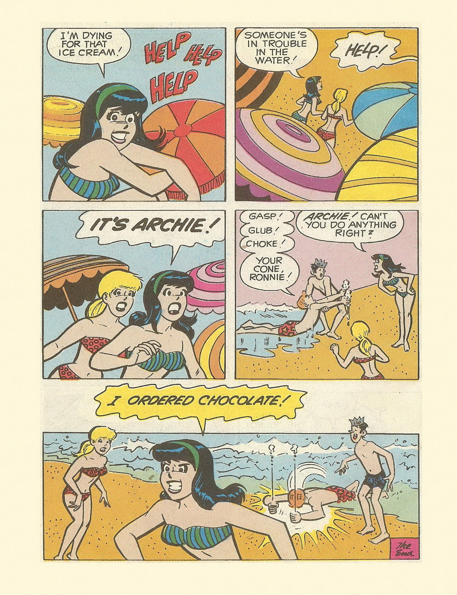 Read online Betty and Veronica Digest Magazine comic -  Issue #57 - 40