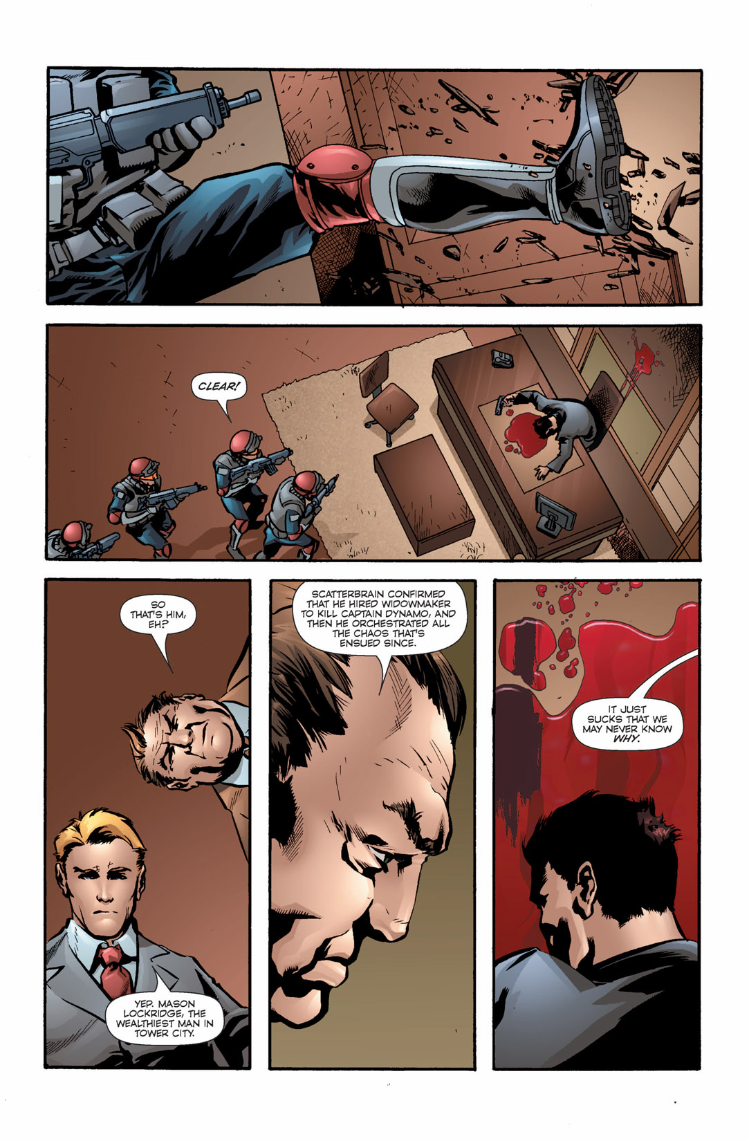 Read online Dynamo 5 comic -  Issue #19 - 20