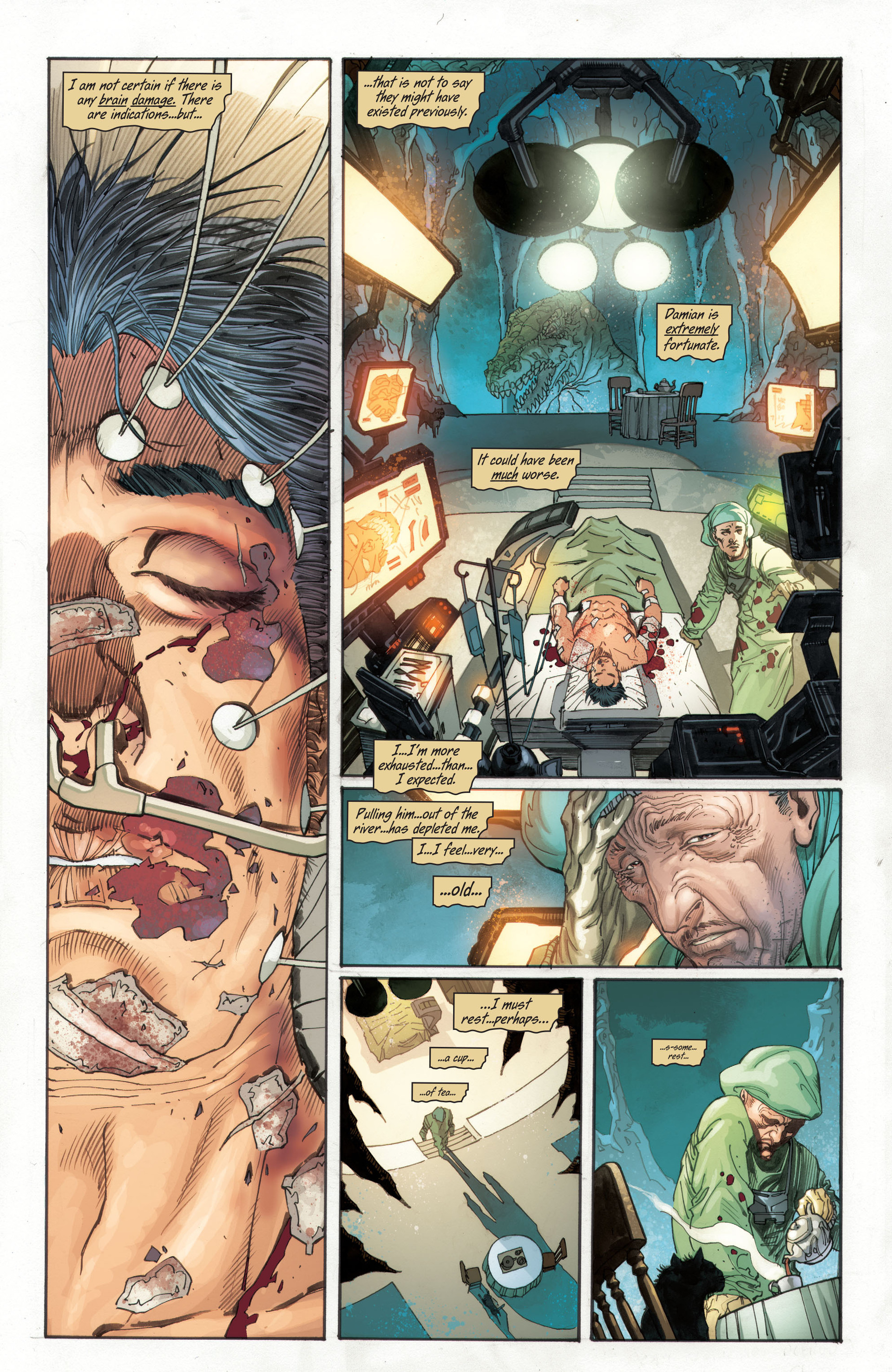 Read online Damian: Son of Batman comic -  Issue #3 - 5