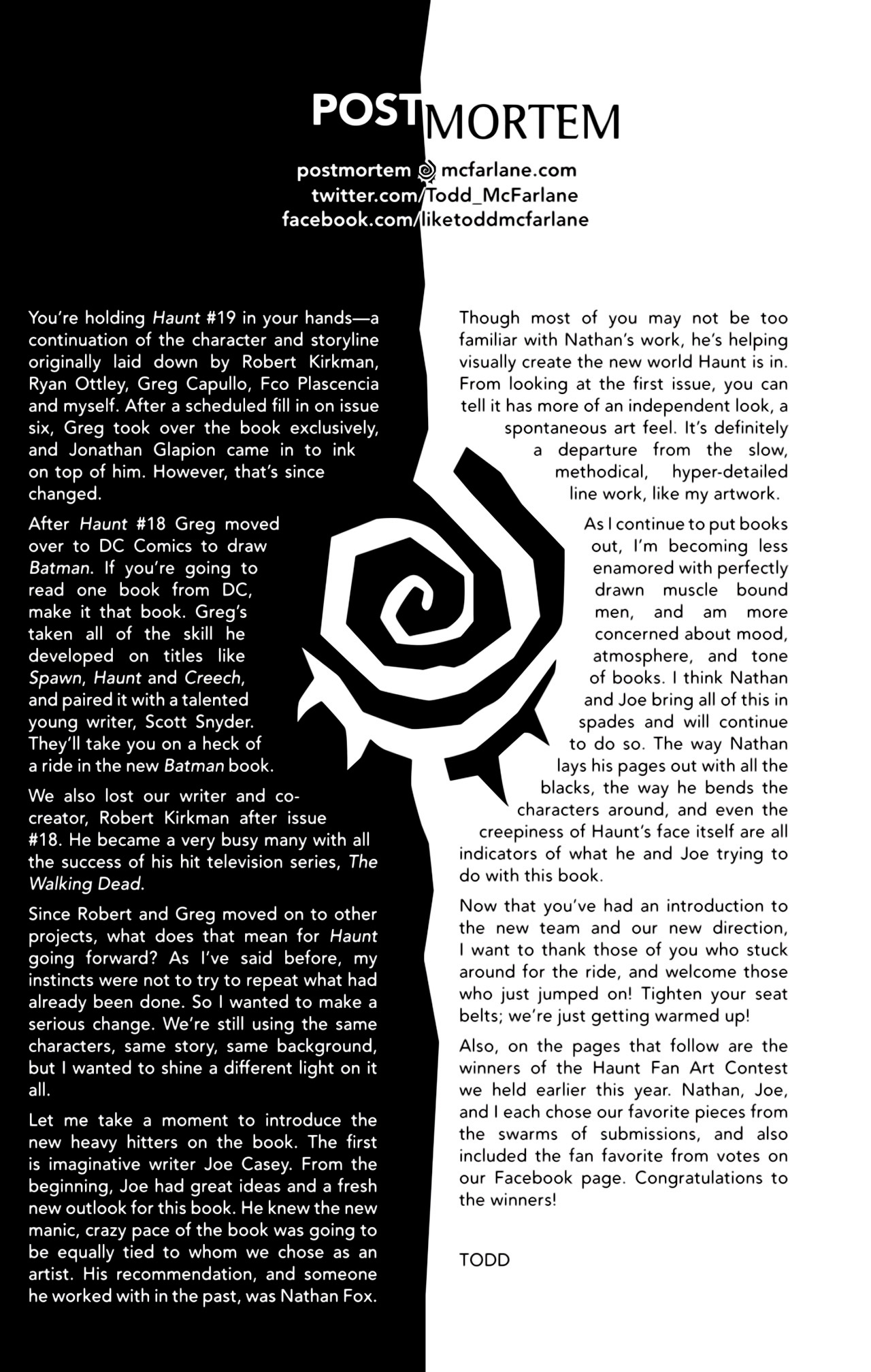 Read online Haunt comic -  Issue #19 - 23