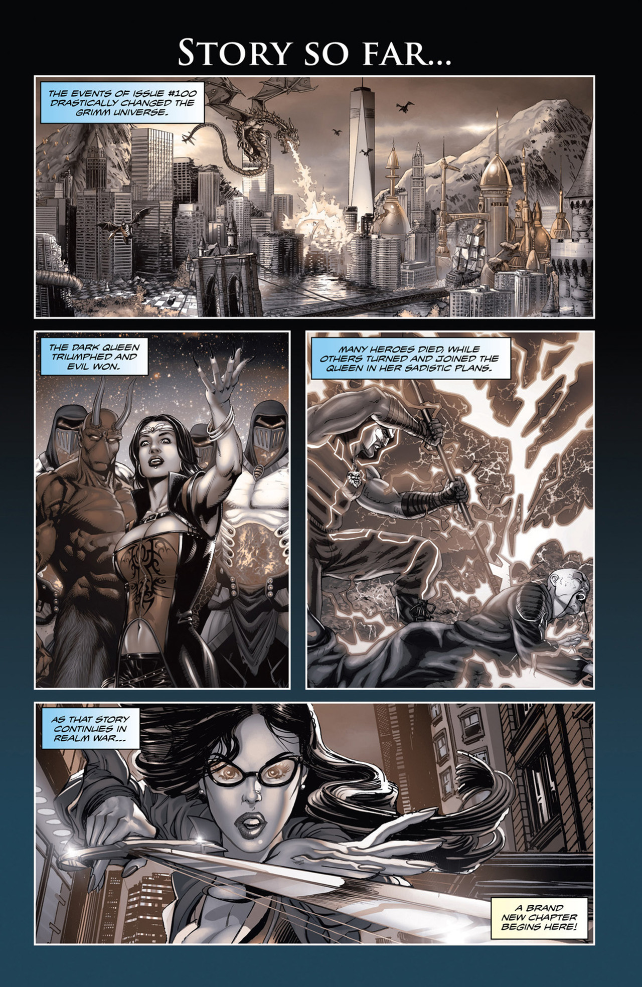 Read online Grimm Fairy Tales: Arcane Acre comic -  Issue # TPB 1 - 4