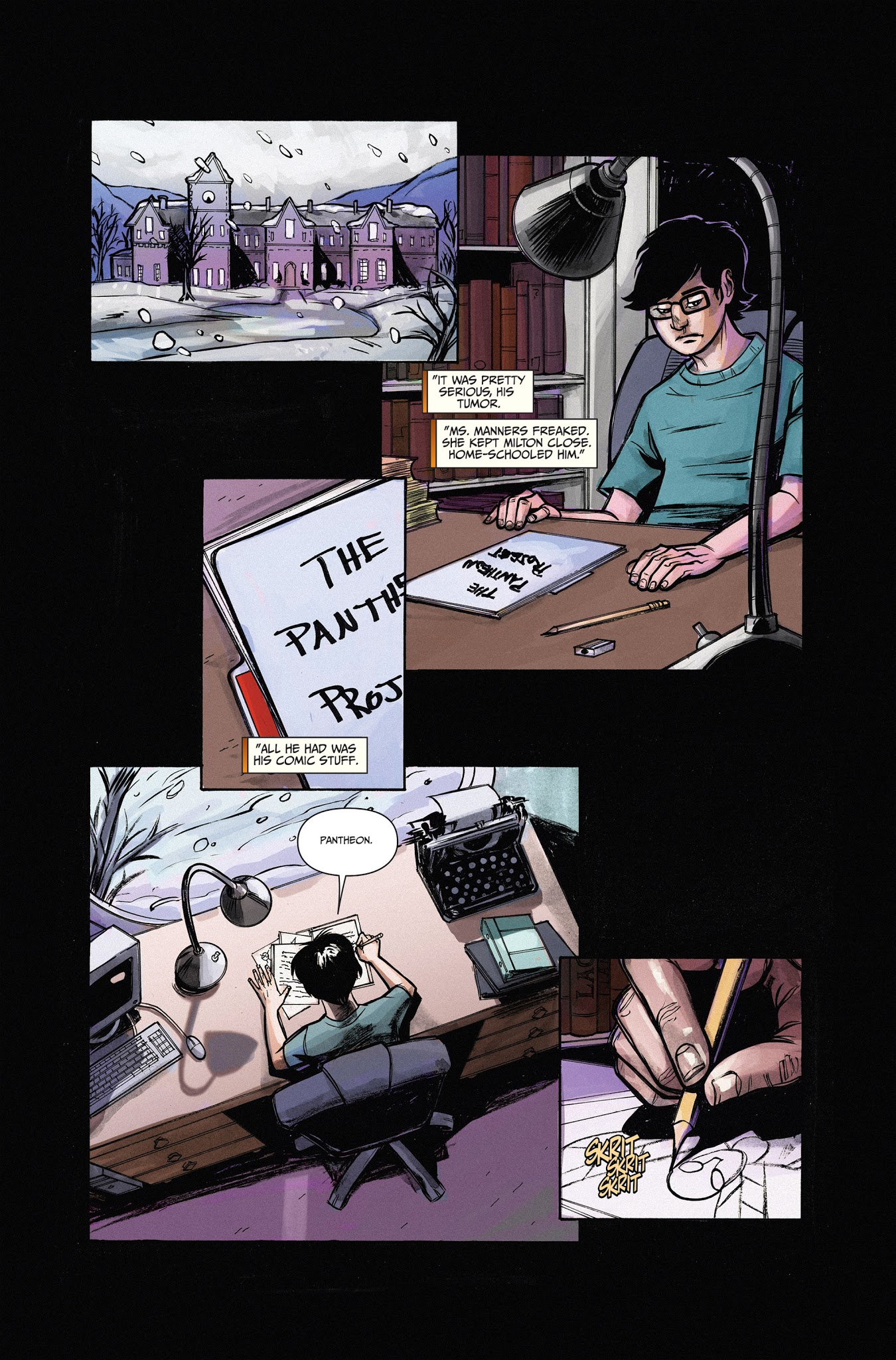 Read online The Pantheon Project comic -  Issue #1 - 8