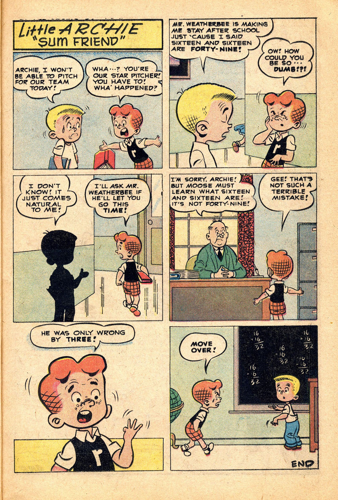 Read online Little Archie (1956) comic -  Issue #9 - 13