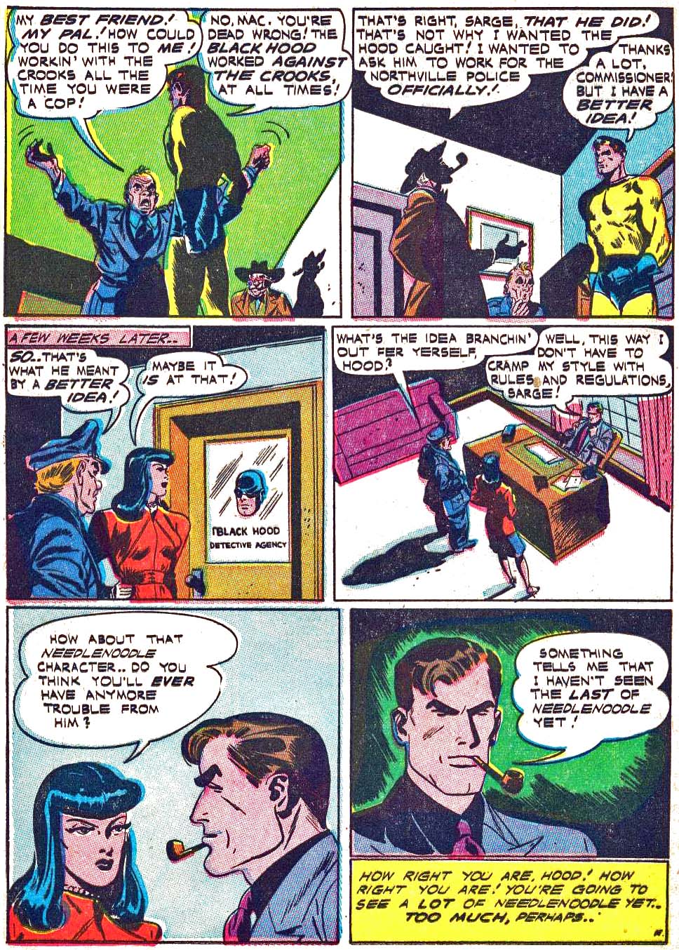 Read online Black Hood Comics comic -  Issue #19 - 16