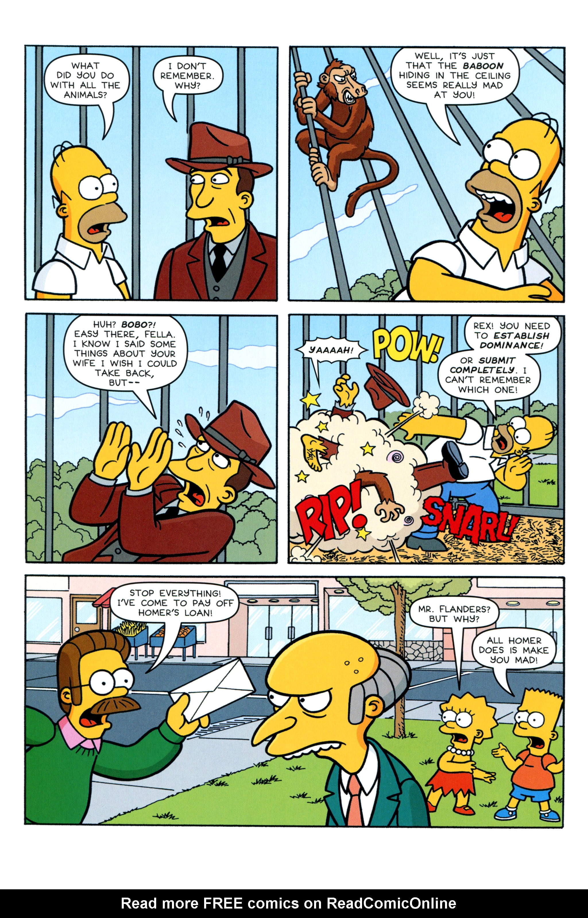 Read online Simpsons Comics comic -  Issue #213 - 22