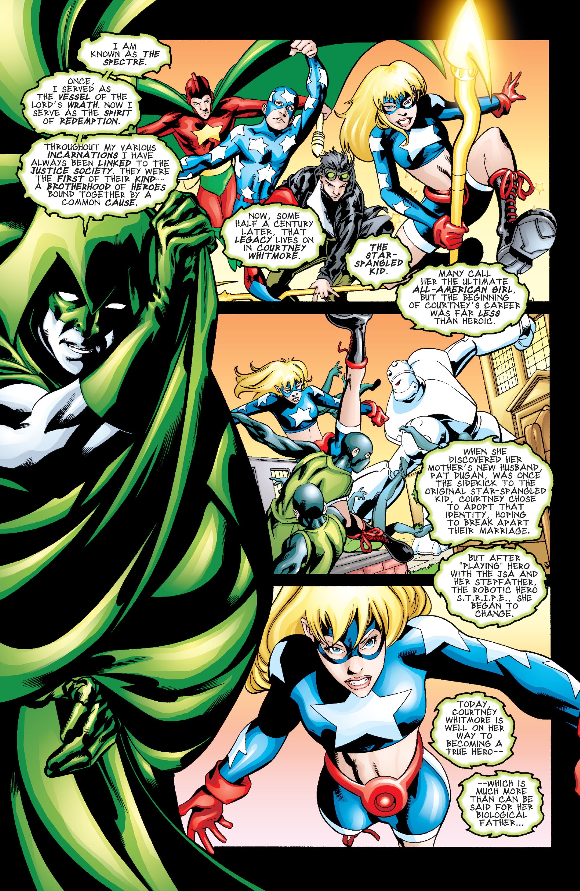 Read online JSA by Geoff Johns comic -  Issue # TPB 3 (Part 1) - 76