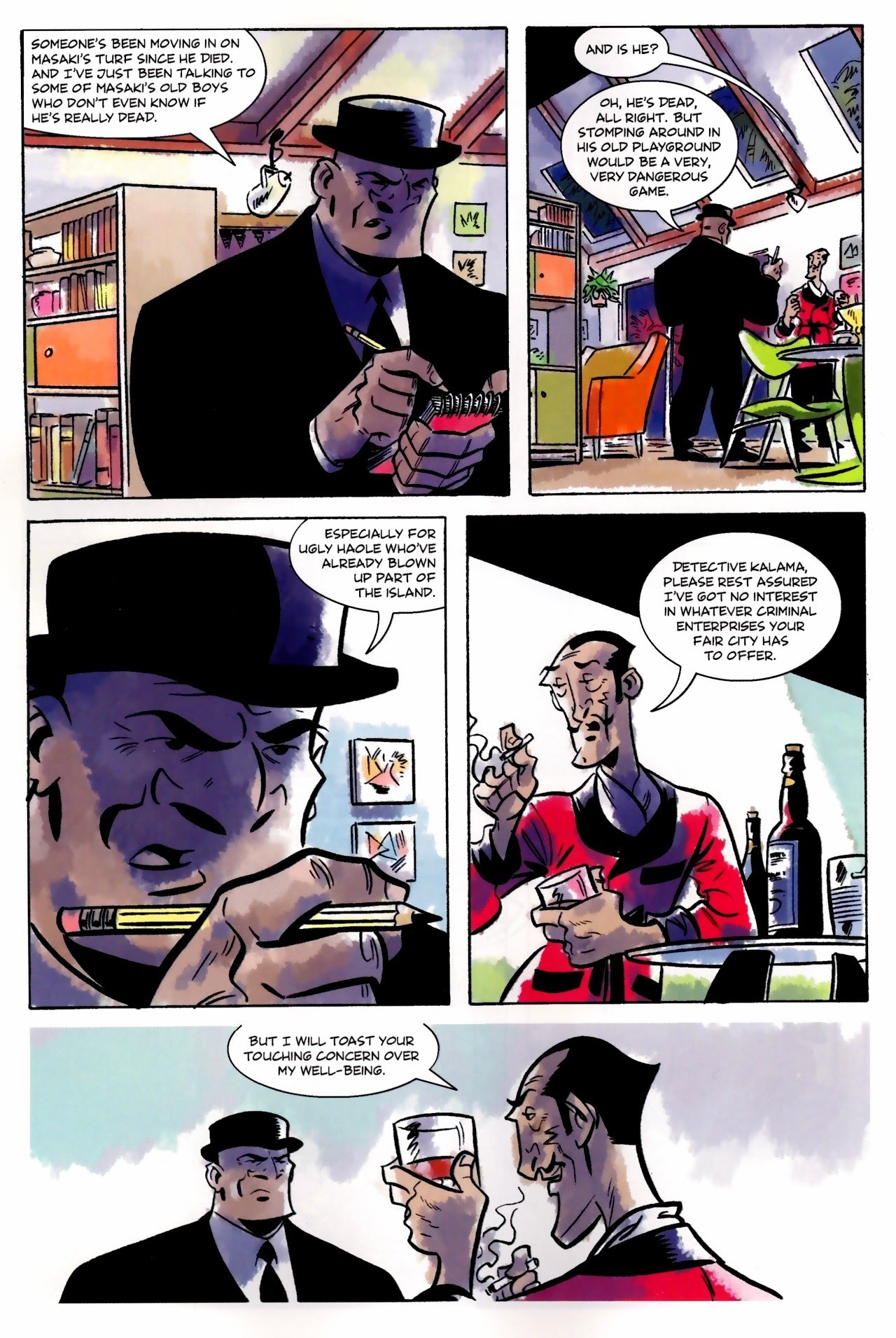 Read online Hawaiian Dick: Screaming Black Thunder comic -  Issue #3 - 15