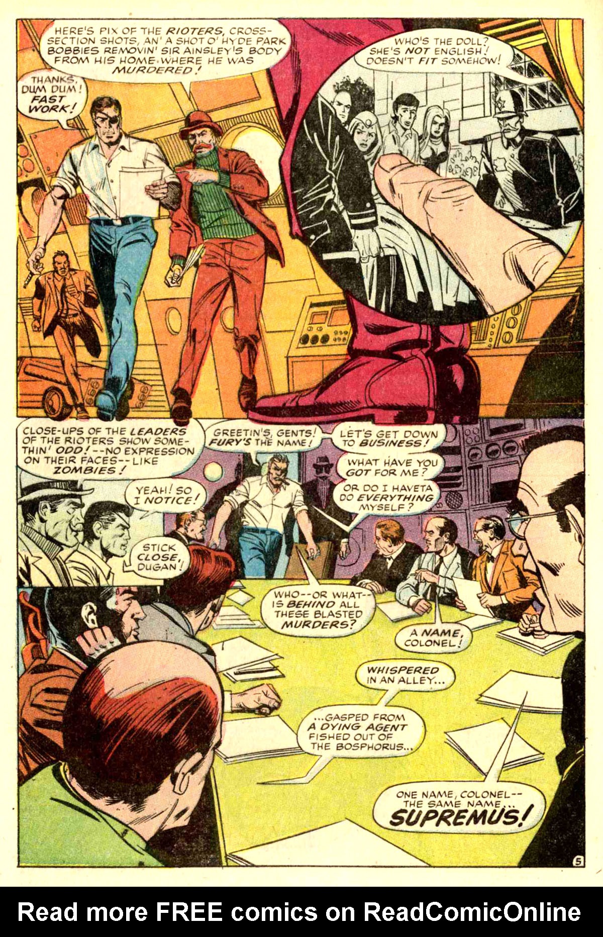 Read online Nick Fury, Agent of SHIELD comic -  Issue #8 - 8