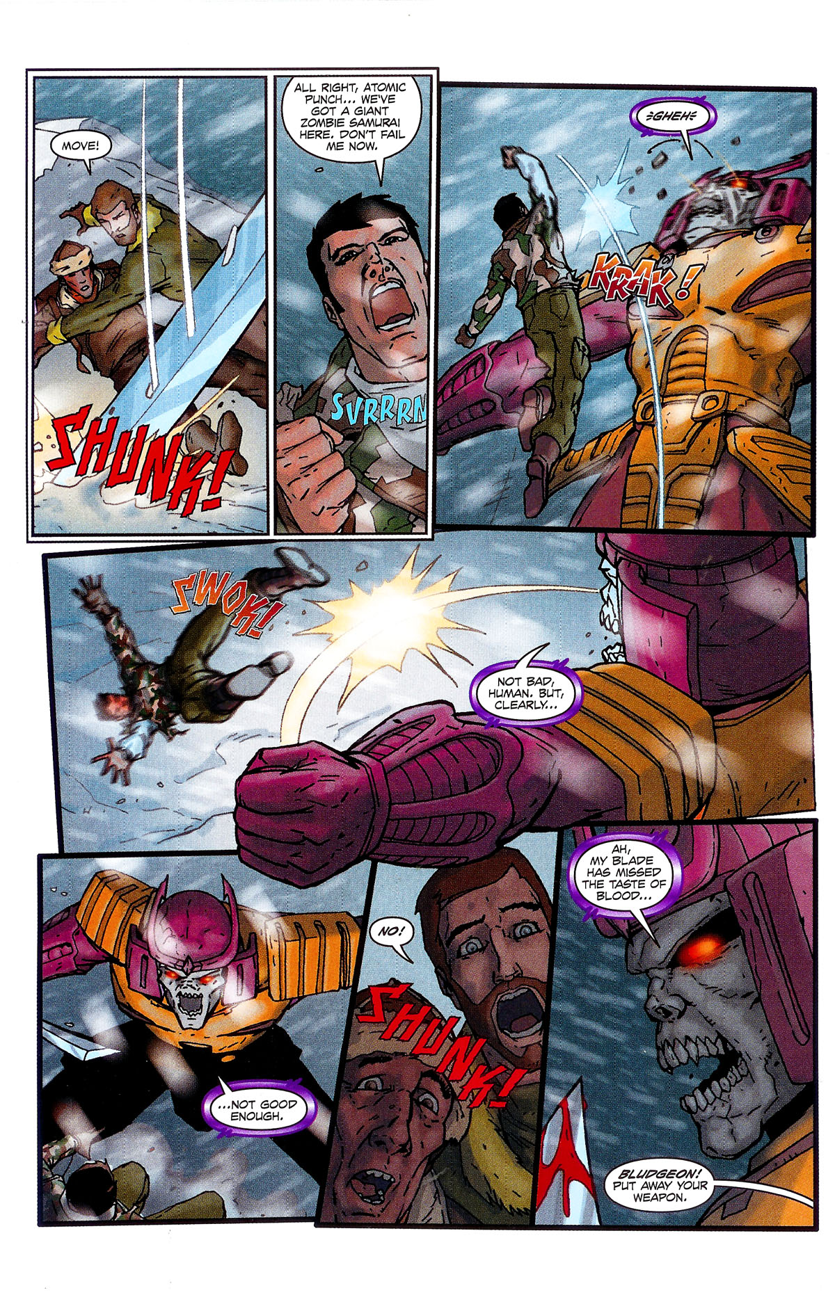 Read online G.I. Joe vs. The Transformers IV: Black Horizon comic -  Issue #1 - 9