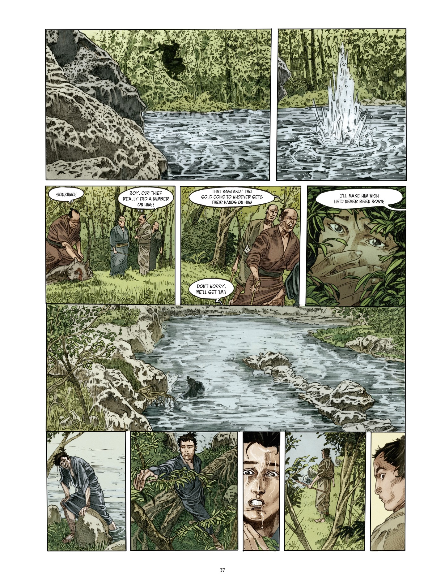 Read online The Mask Of A Thousand Tears comic -  Issue #1 - 35