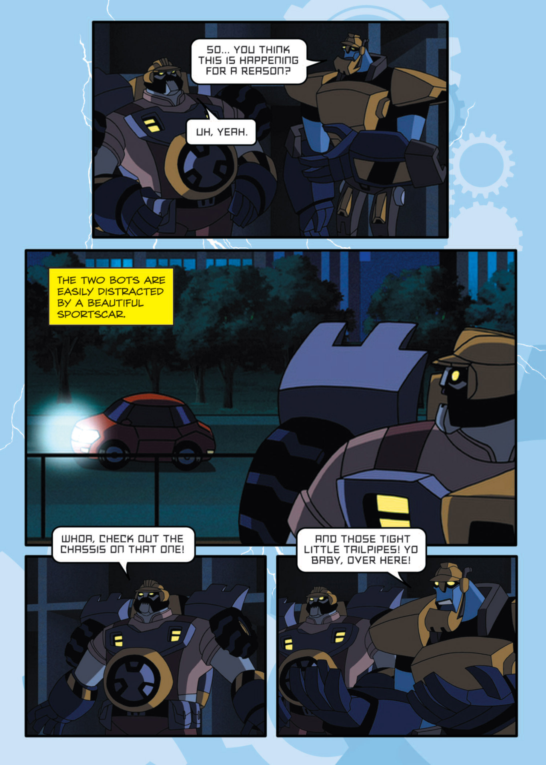 Read online Transformers Animated comic -  Issue #10 - 24