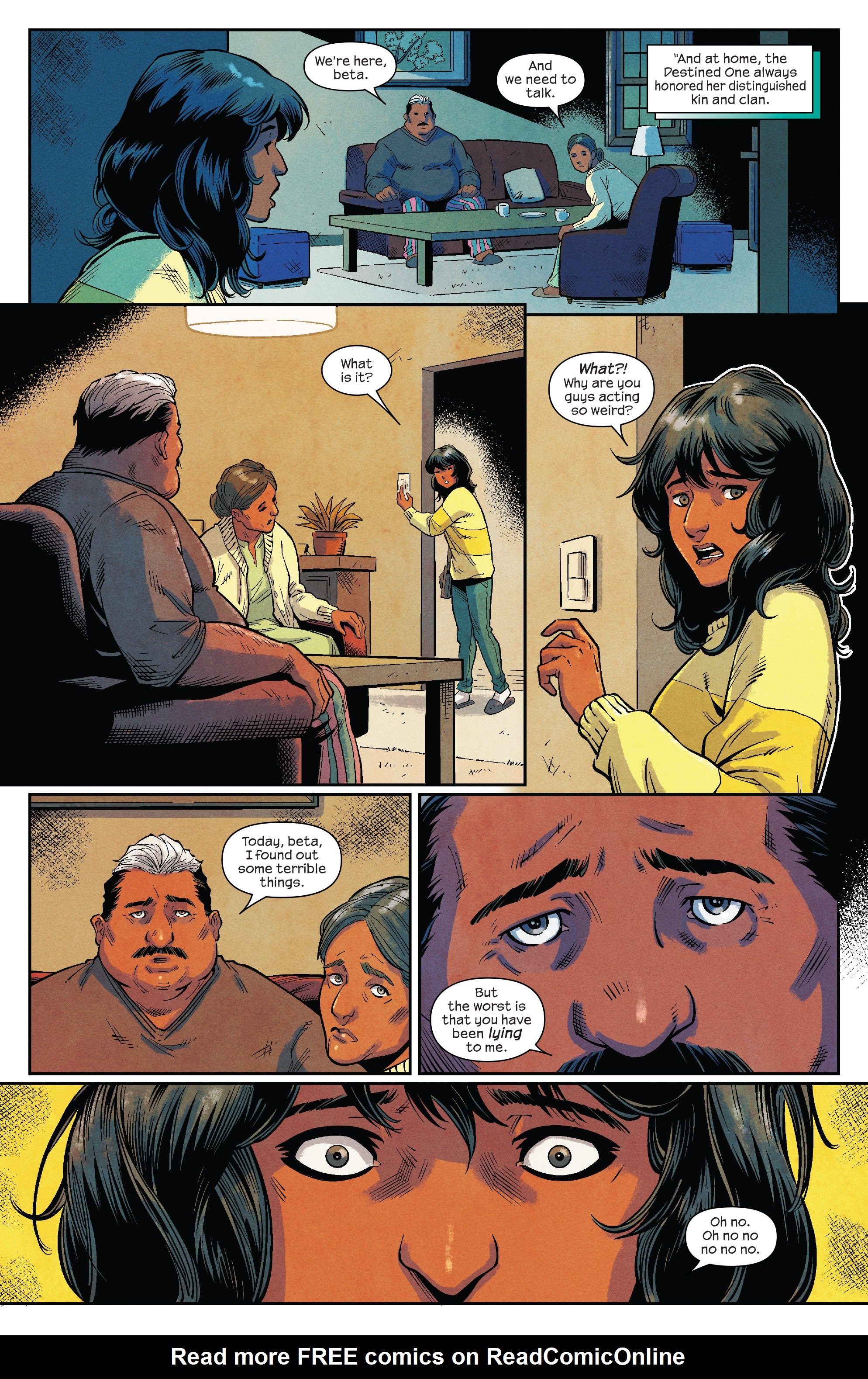 Read online Magnificent Ms. Marvel comic -  Issue # _Director 's Cut - 10