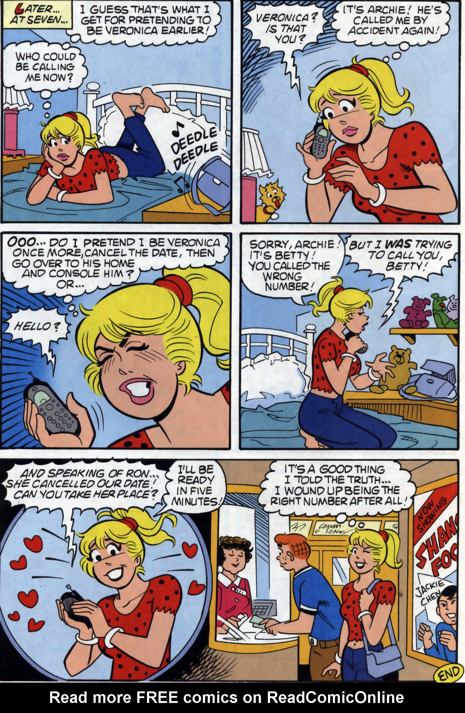 Read online Betty comic -  Issue #126 - 7
