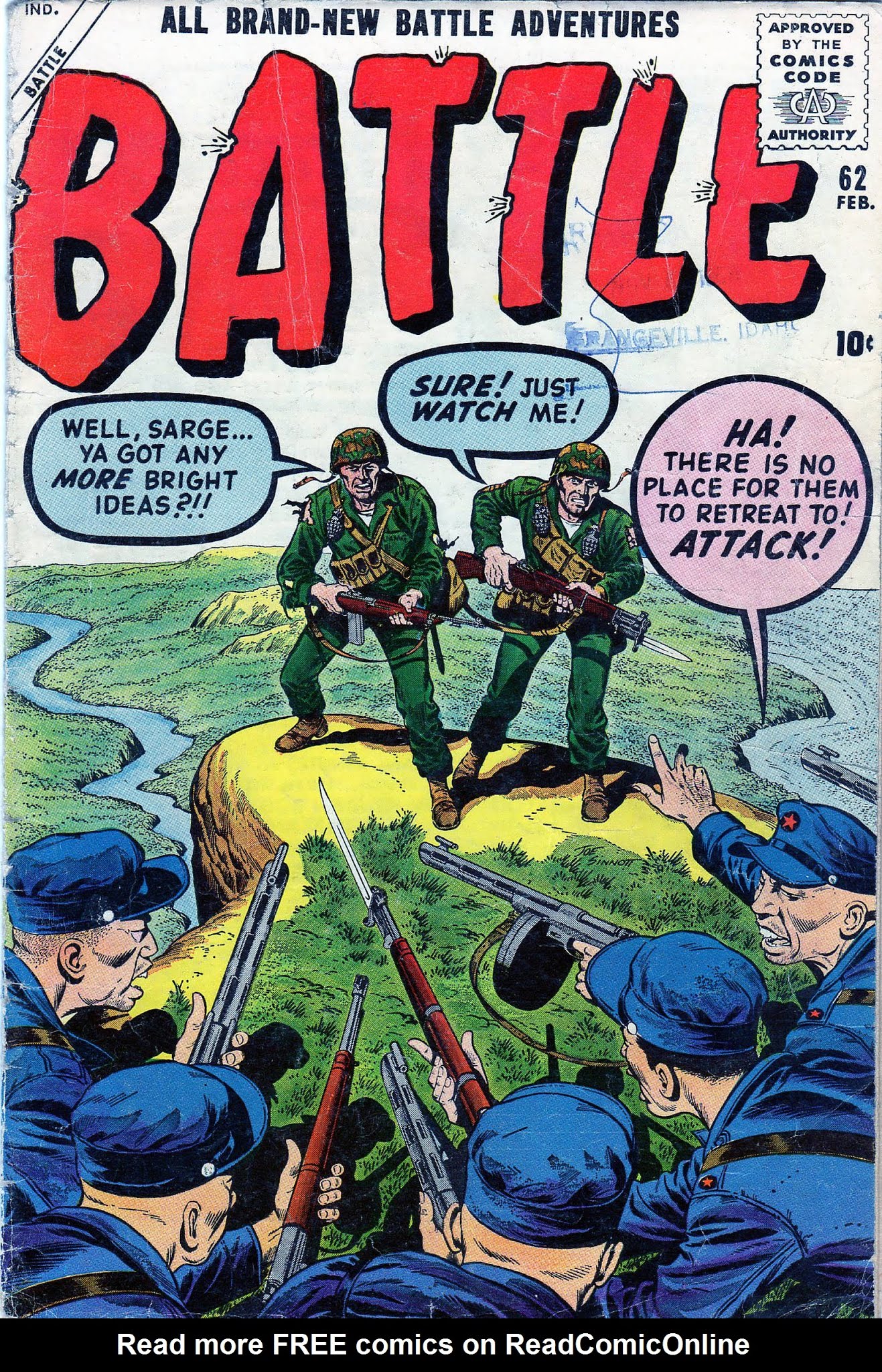 Read online Battle comic -  Issue #62 - 1