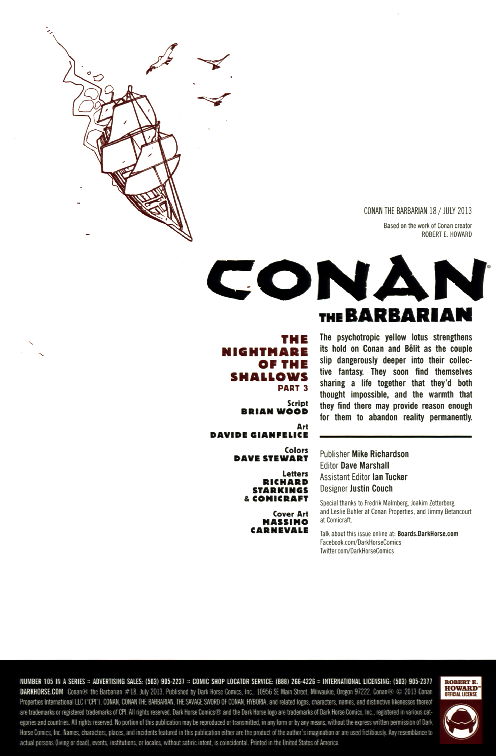 Read online Conan the Barbarian (2012) comic -  Issue #18 - 2