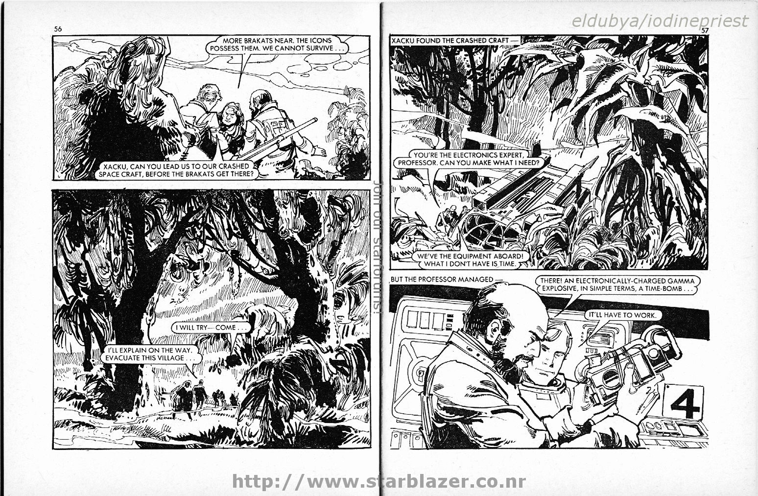 Read online Starblazer comic -  Issue #129 - 30