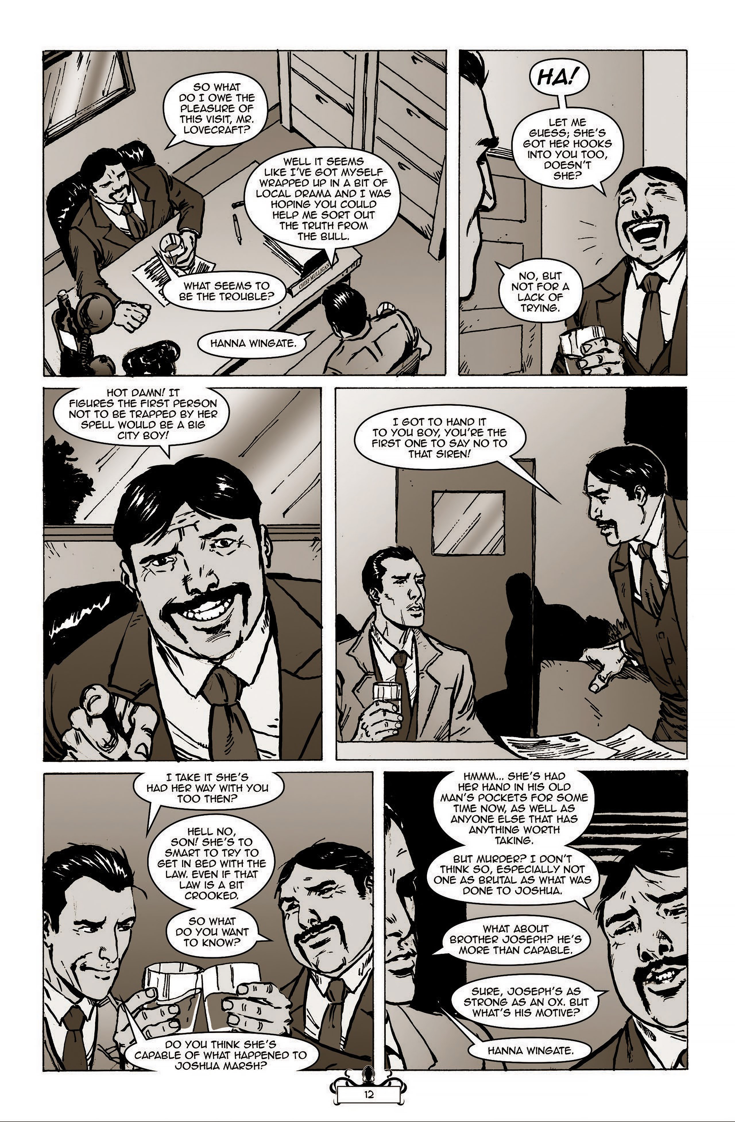 Read online Lovecraft P.I. - A Shot in the Dark comic -  Issue # TPB - 40