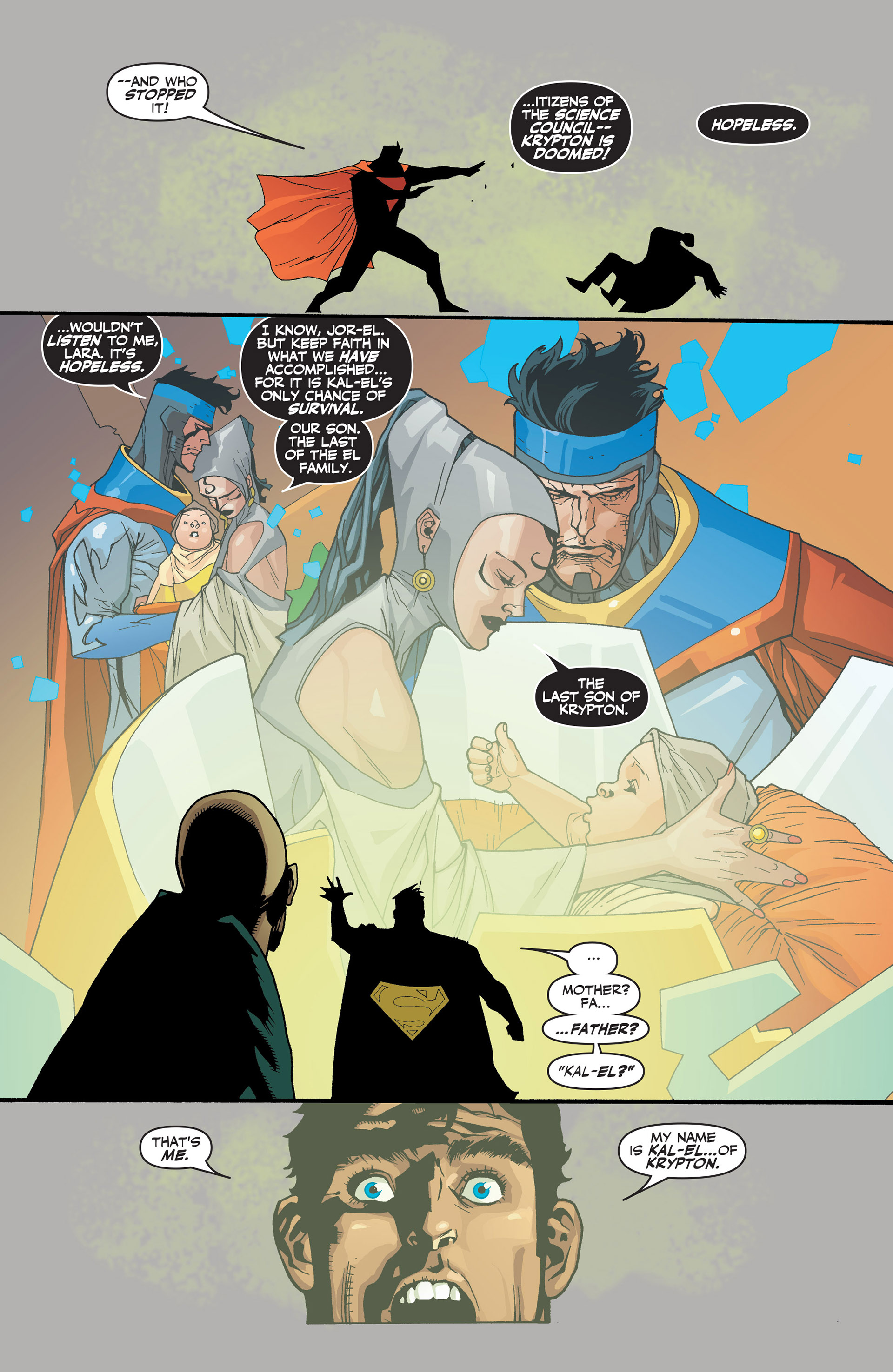 Read online Superman: Birthright (2003) comic -  Issue #12 - 19