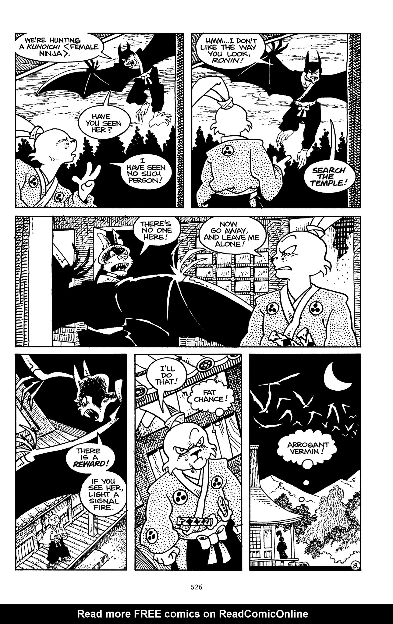 Read online The Usagi Yojimbo Saga comic -  Issue # TPB 1 - 514