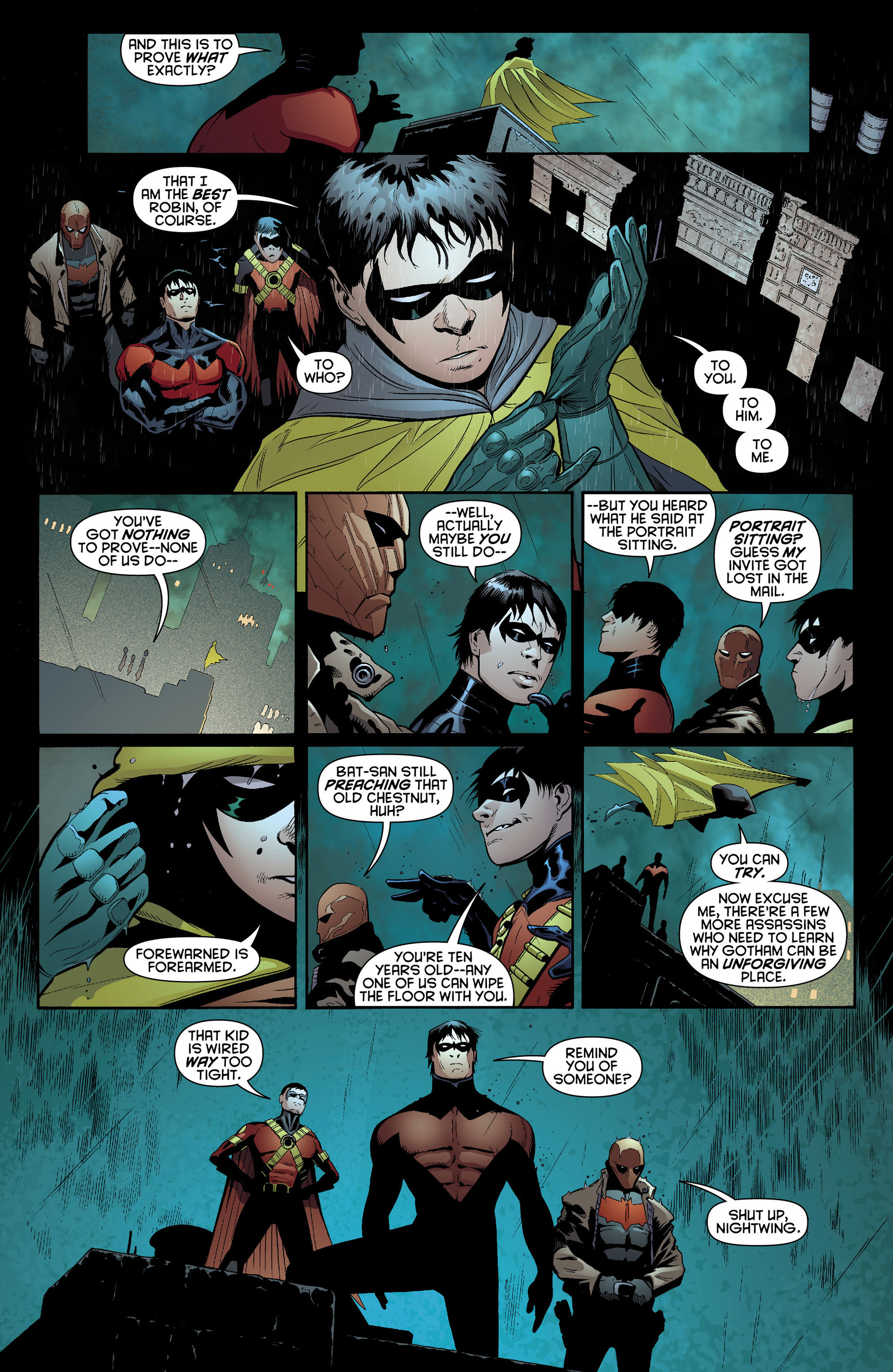 Read online Batman and Robin (2011) comic -  Issue #10 - 13
