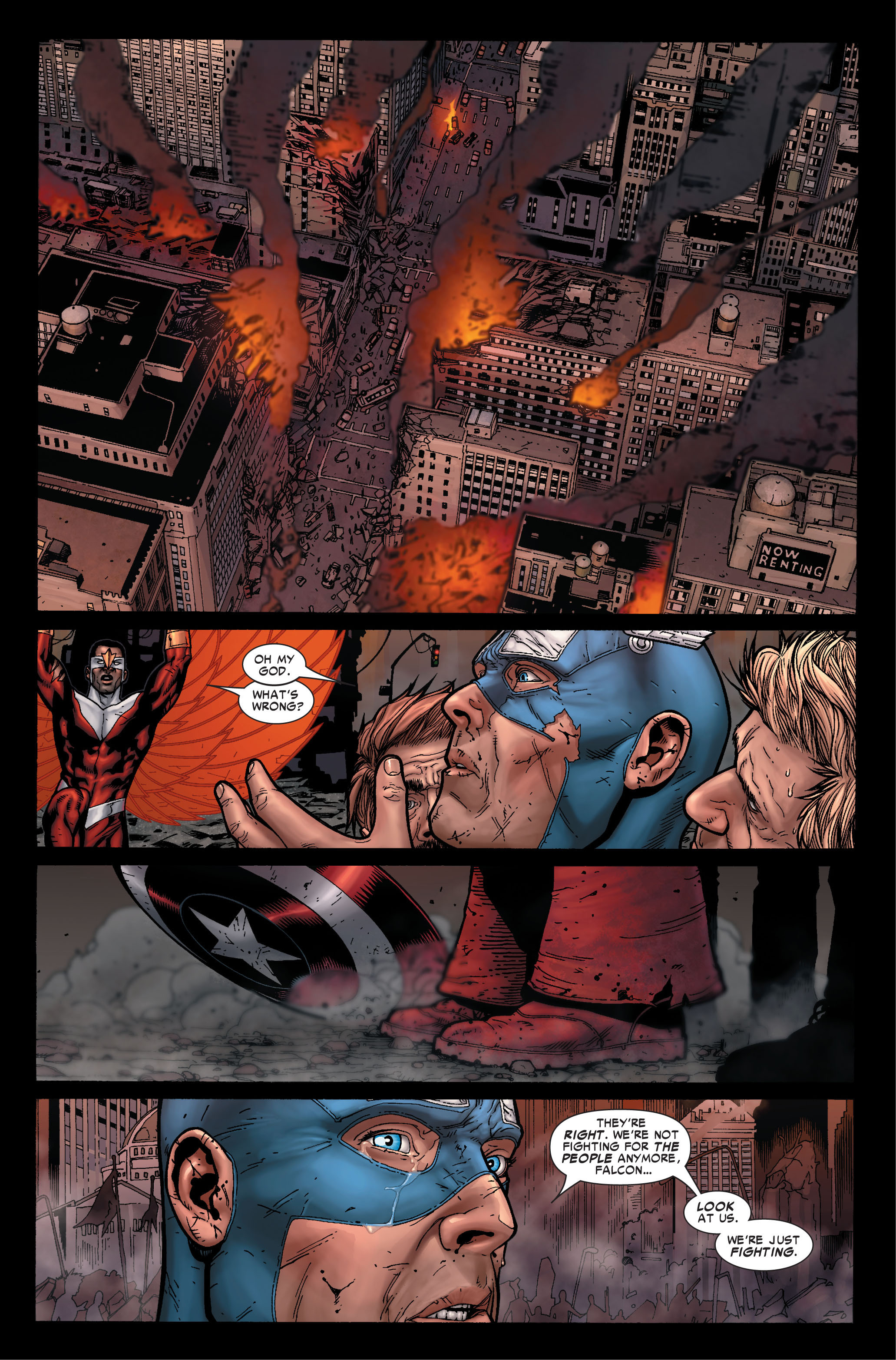 Read online Civil War (2006) comic -  Issue #7 - 22