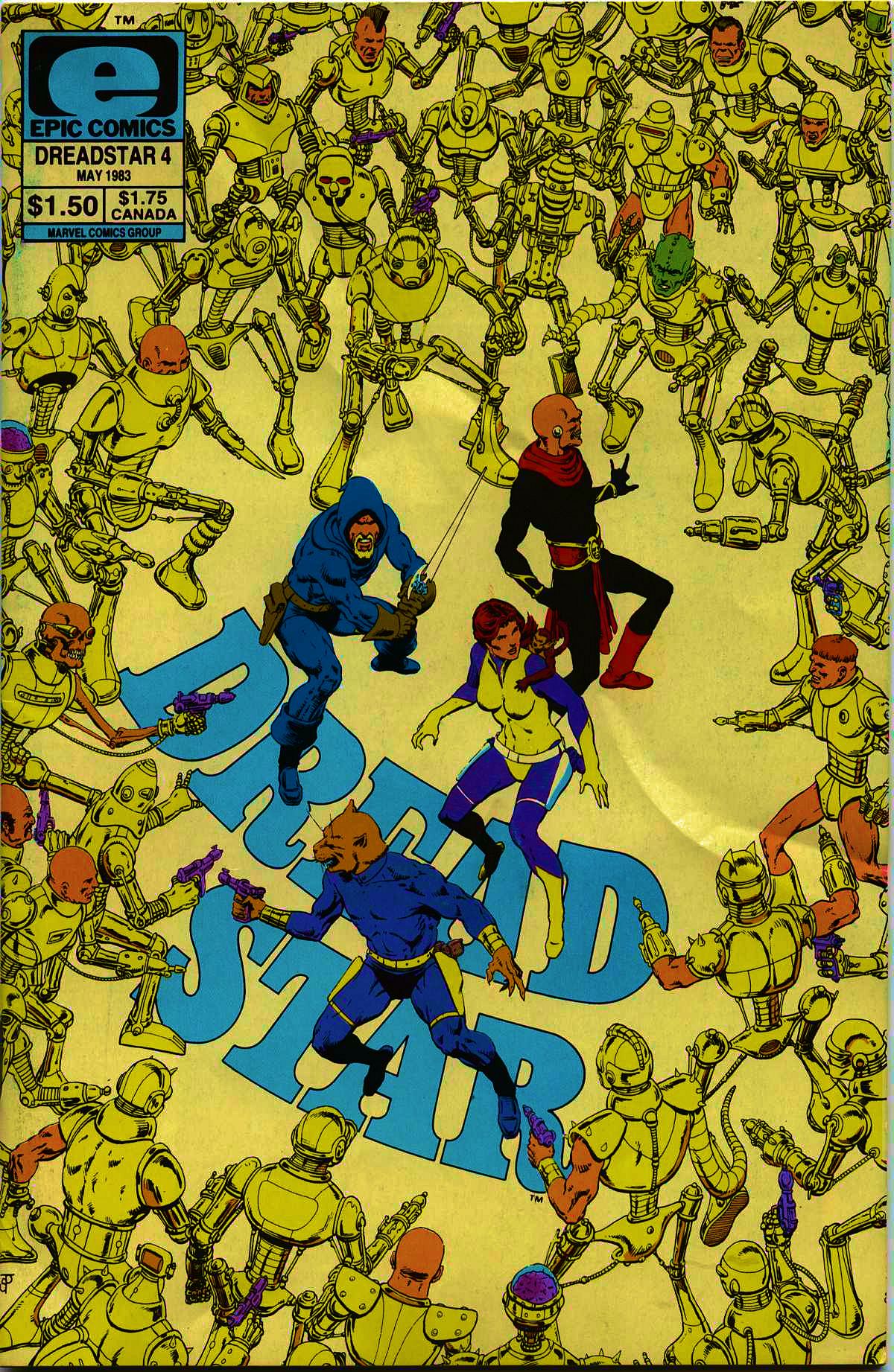 Read online Dreadstar comic -  Issue #4 - 1