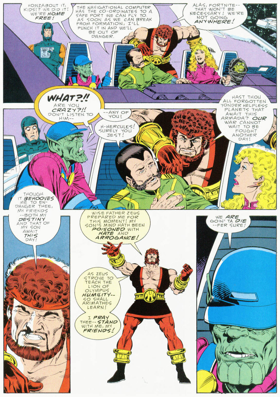 Marvel Graphic Novel issue 37 - Hercules Prince of Power - Full Circle - Page 57