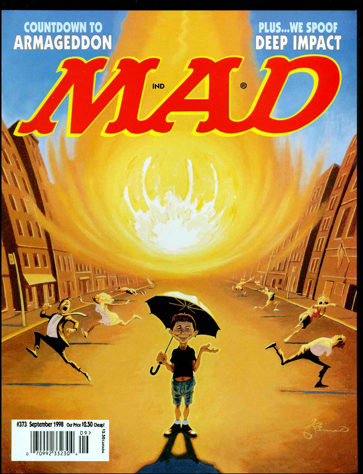 Read online MAD comic -  Issue #373 - 1