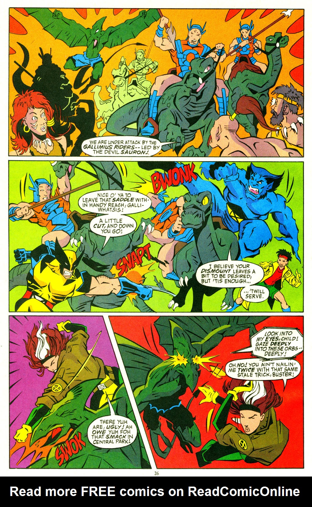 Read online X-Men Adventures (1995) comic -  Issue #8 - 20