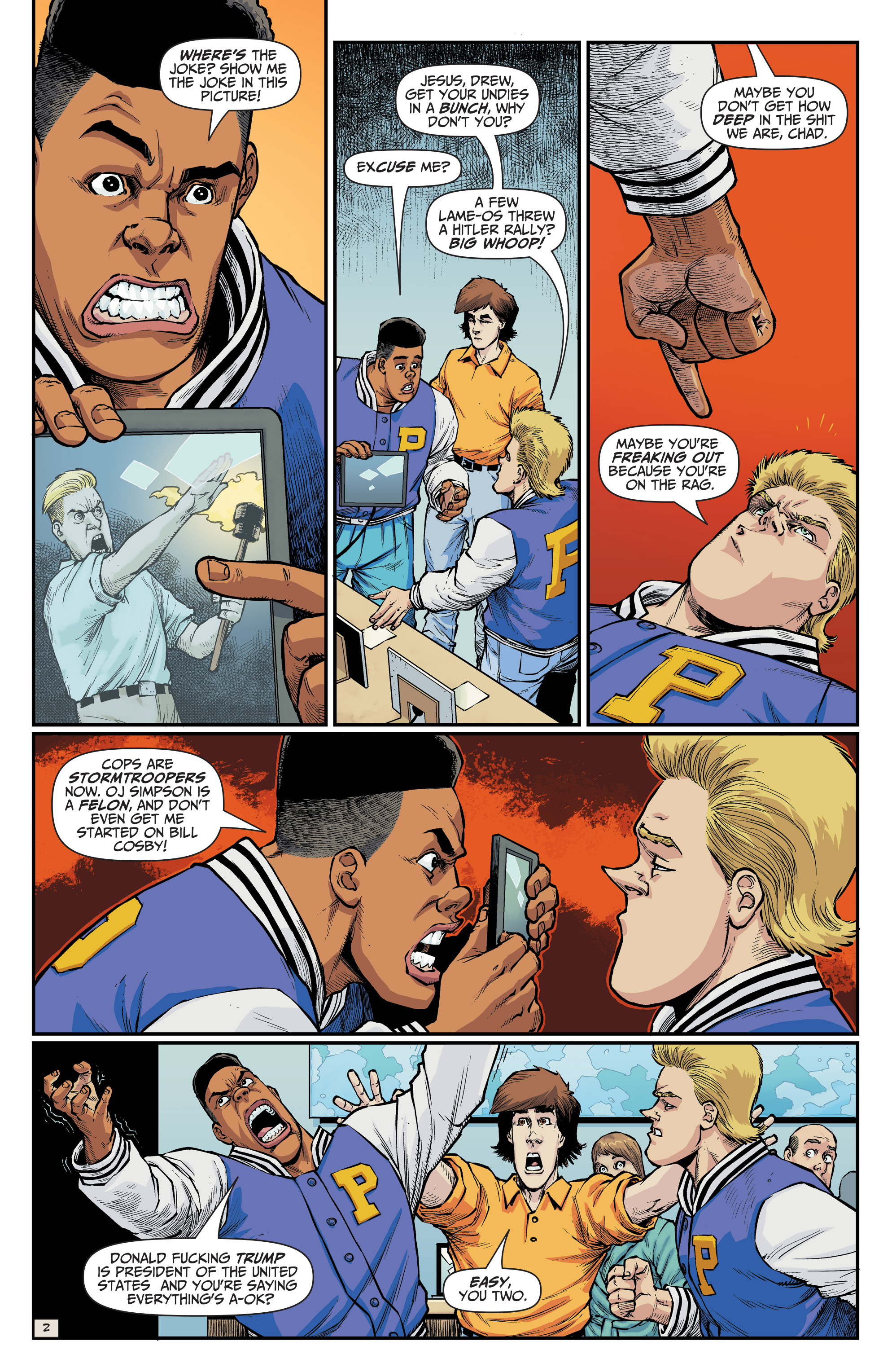 Read online Planet of the Nerds comic -  Issue #4 - 4