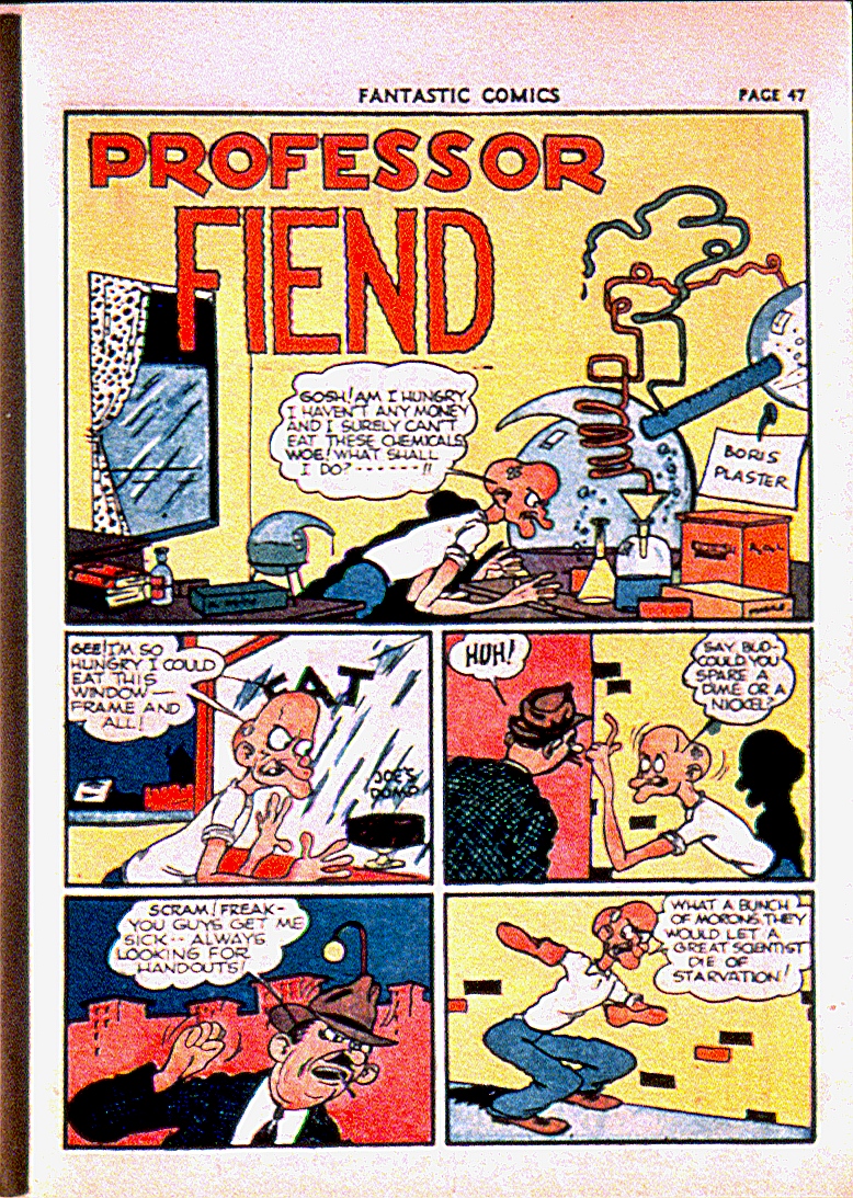 Read online Fantastic Comics comic -  Issue #13 - 50