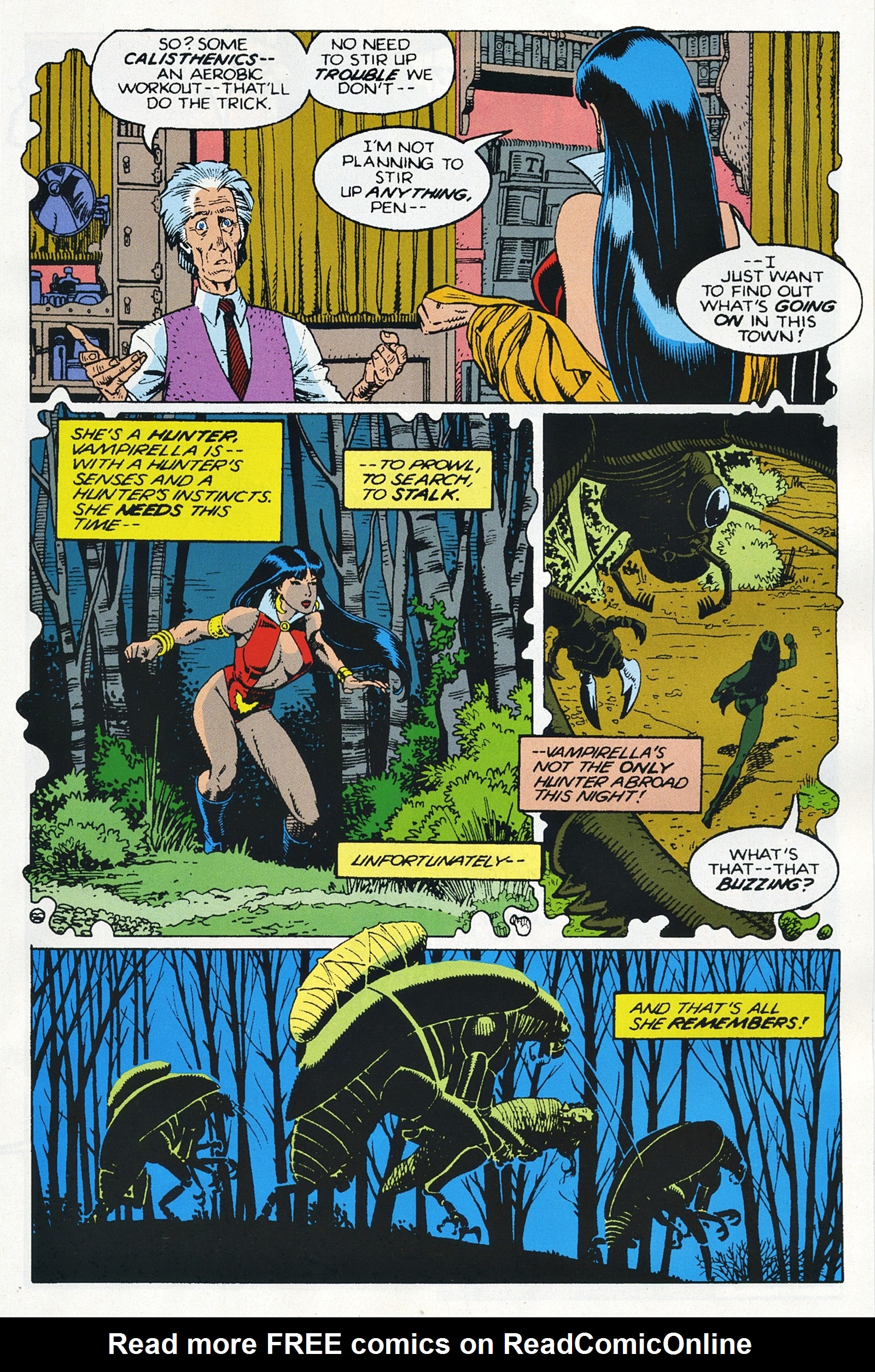 Read online Free Comic Book Day 2019 comic -  Issue # Vampirella - 15