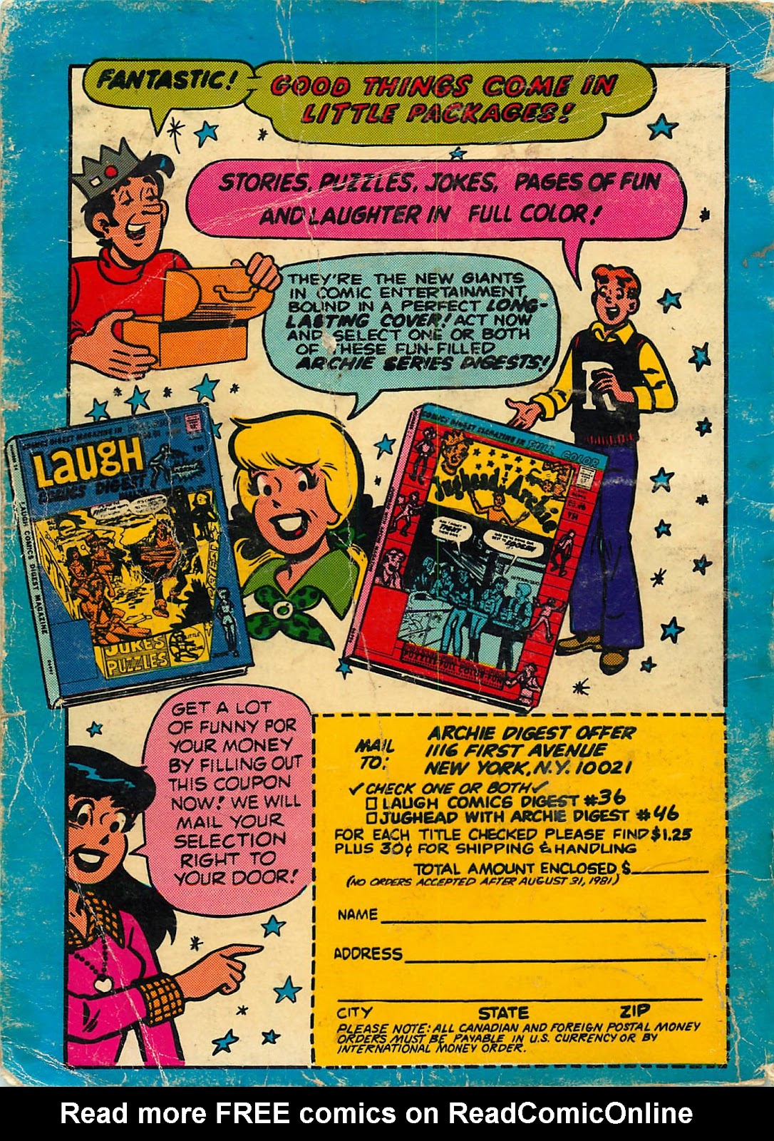 Archie...Archie Andrews, Where Are You? Digest Magazine issue 19 - Page 132