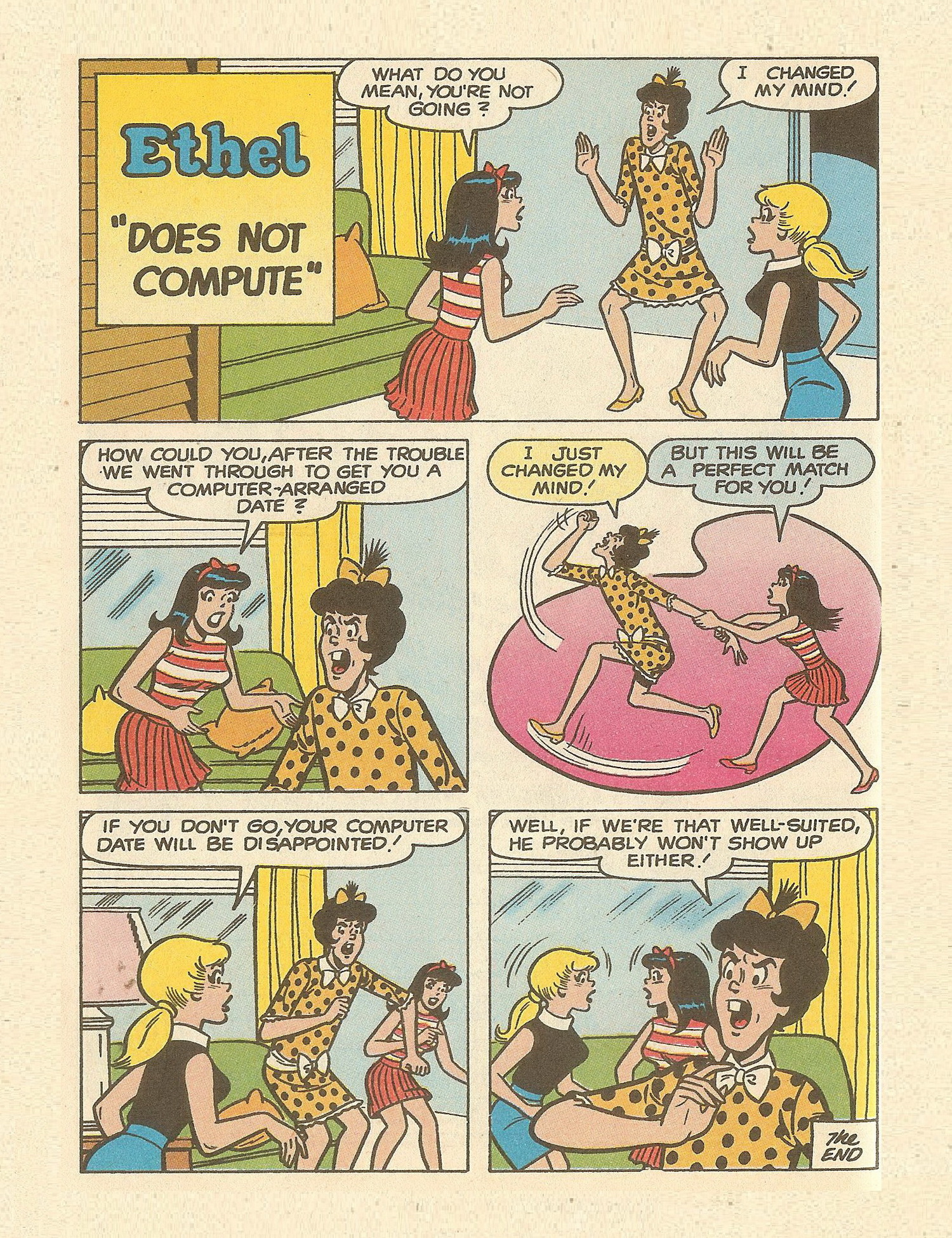 Read online Betty and Veronica Digest Magazine comic -  Issue #81 - 35
