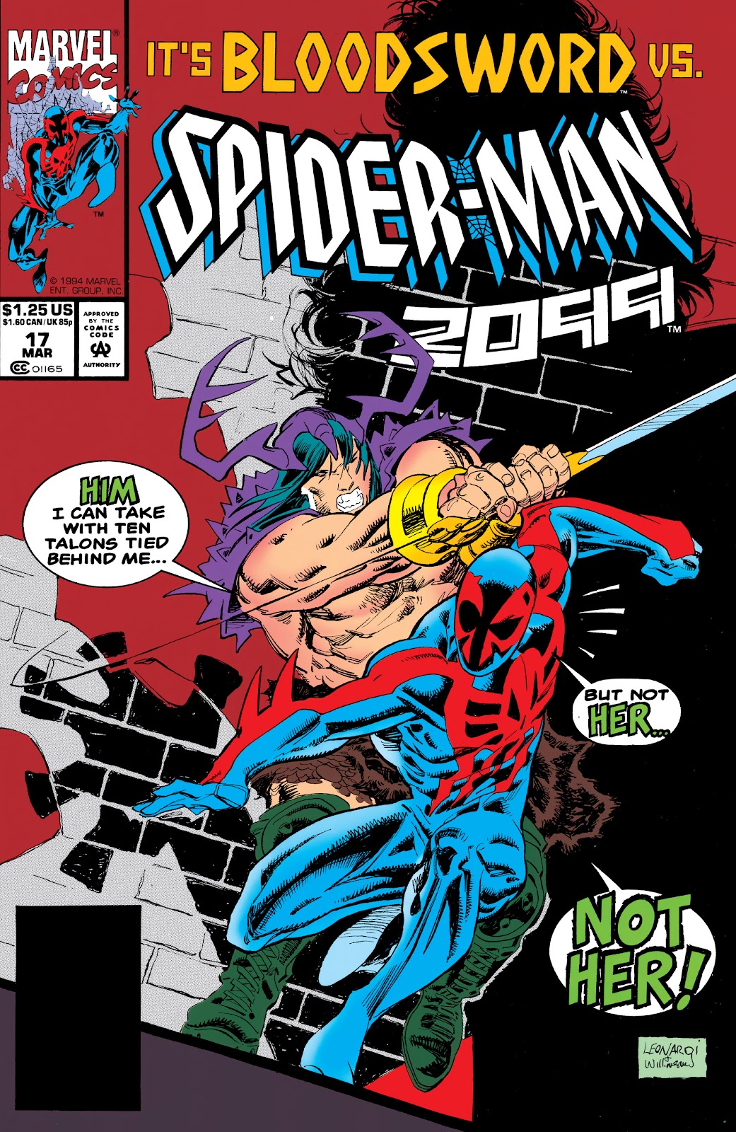 Spider-Man 2099 (1992) issue 17 - Page 1