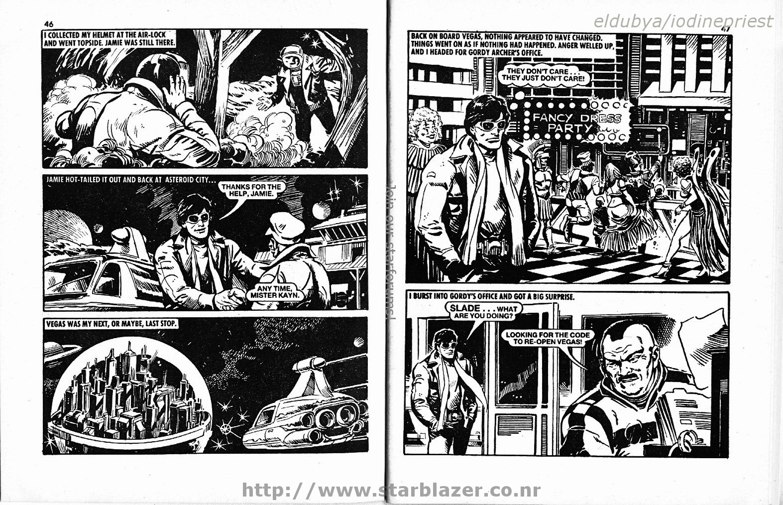Read online Starblazer comic -  Issue #173 - 25
