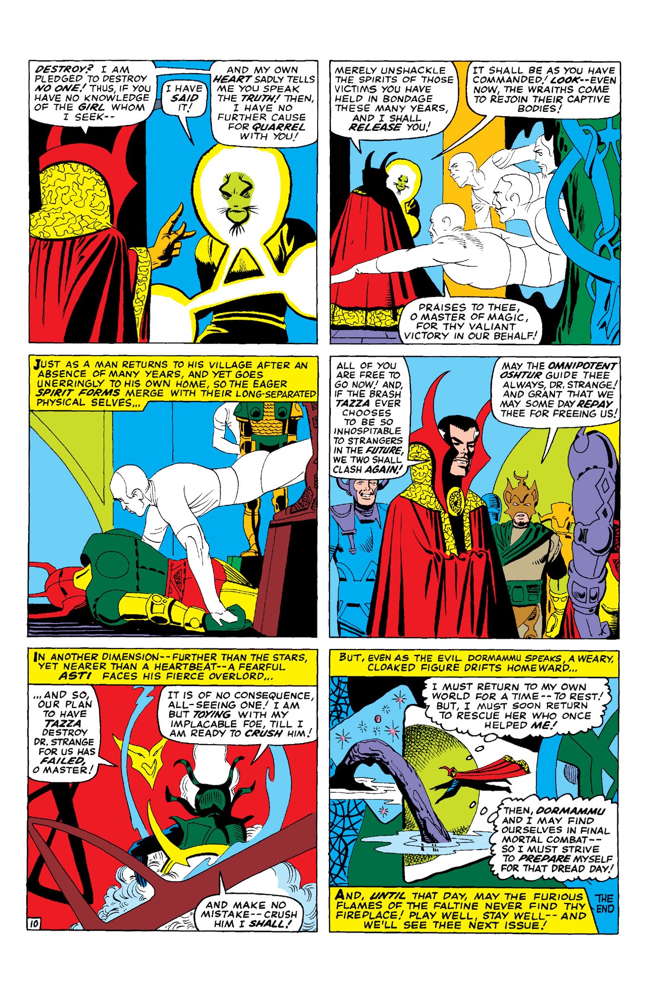 Read online Marvel Masterworks: Doctor Strange comic -  Issue # TPB 2 (Part 1) - 38