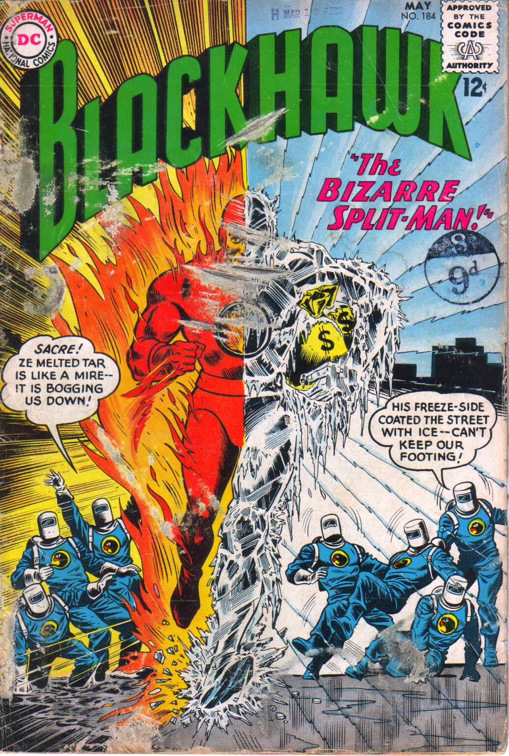 Read online Blackhawk (1957) comic -  Issue #184 - 1