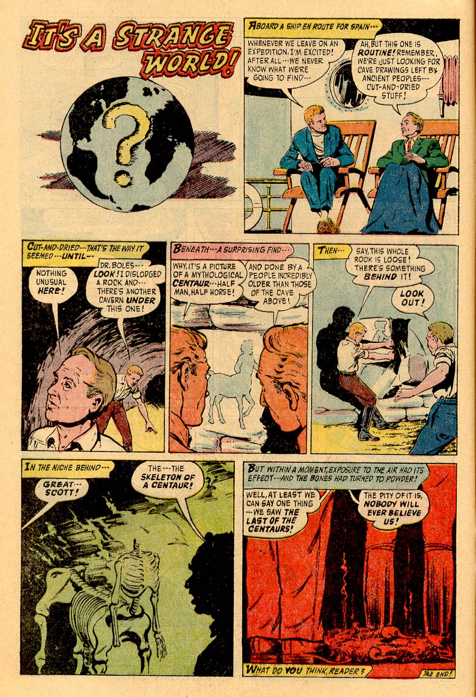 Read online Adventures Into The Unknown comic -  Issue #131 - 16