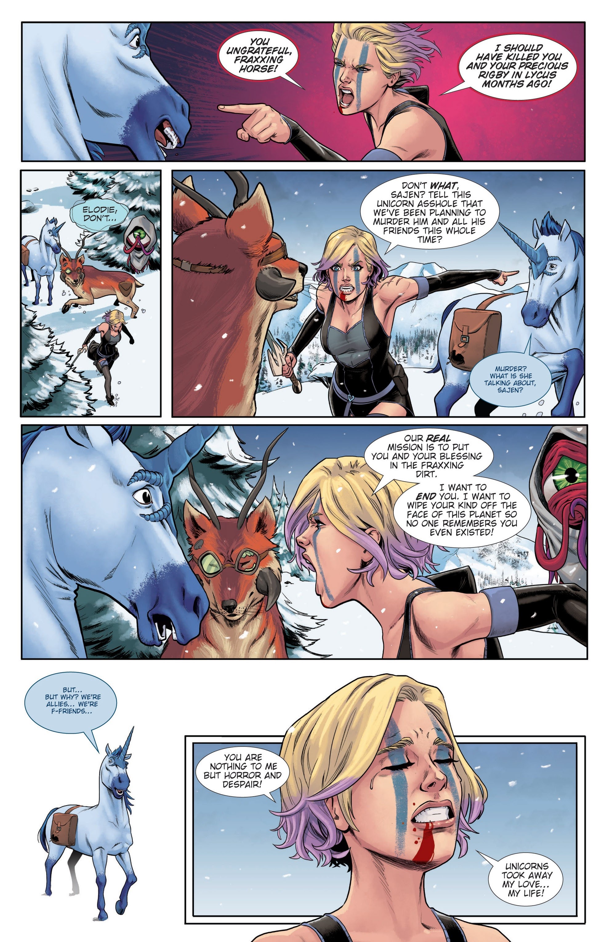 Read online By the Horns comic -  Issue #5 - 21