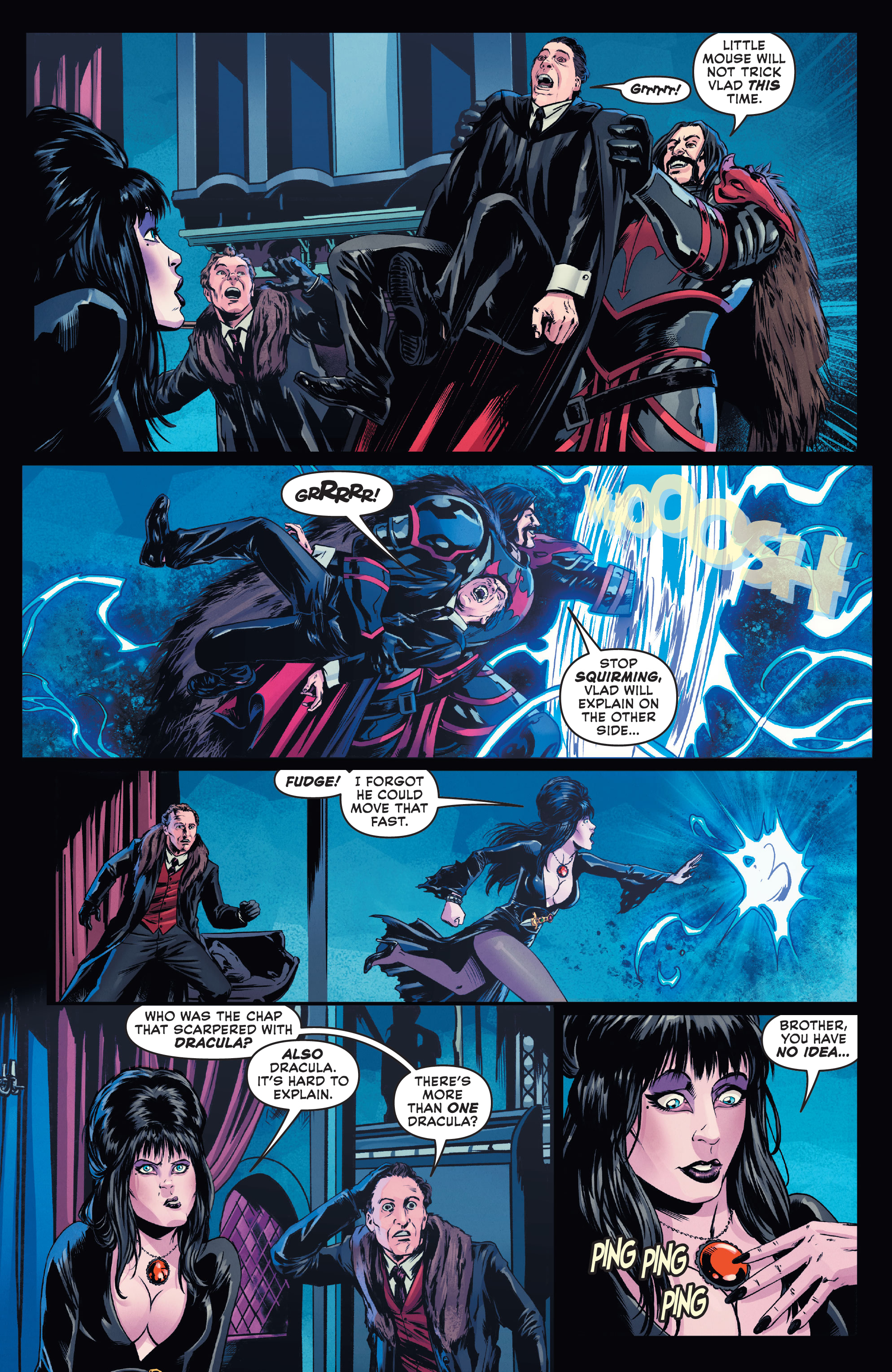 Read online Elvira in Monsterland comic -  Issue #1 - 17