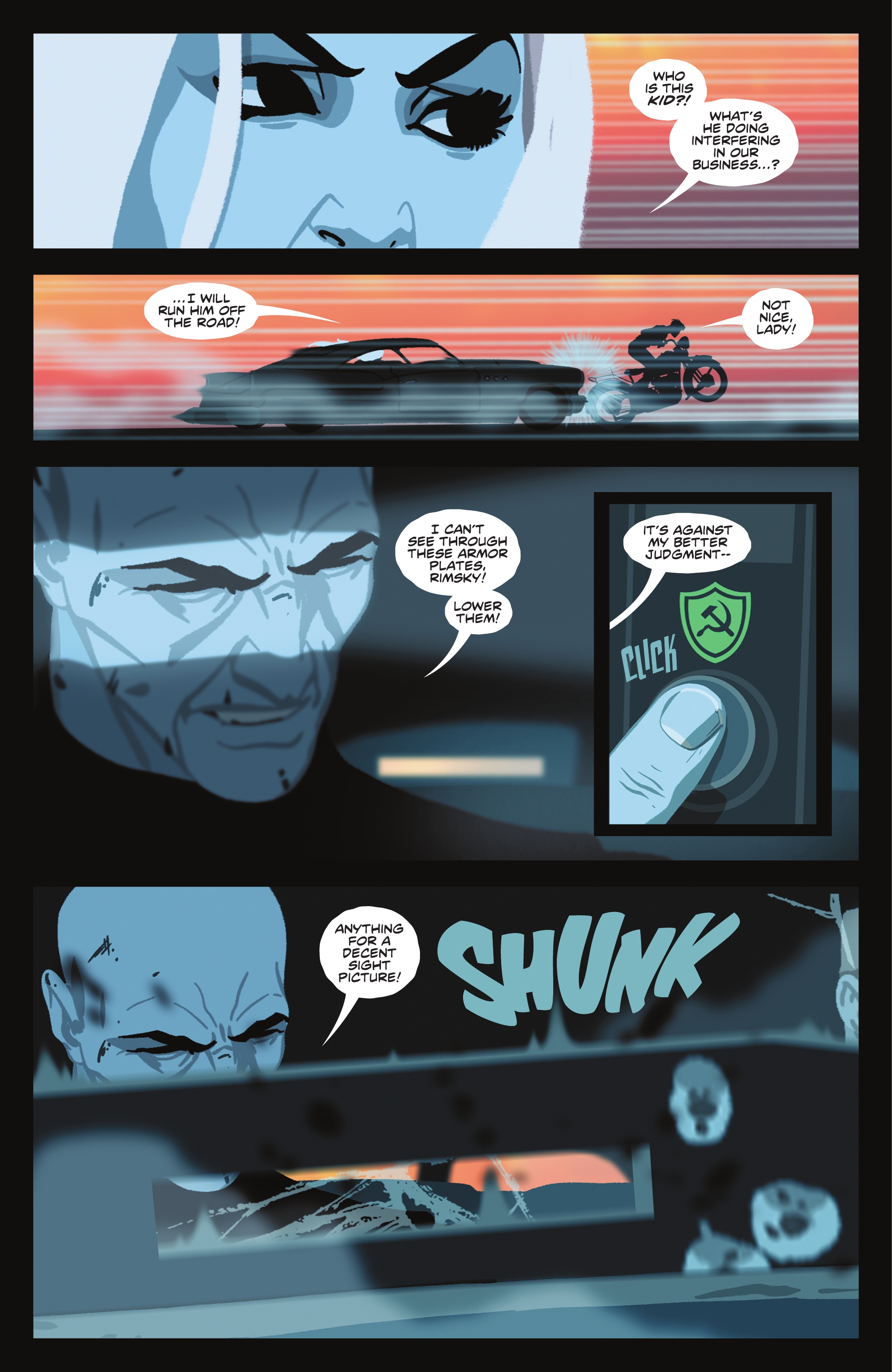 Read online Spy Hunter & Paper Boy comic -  Issue #6 - 13