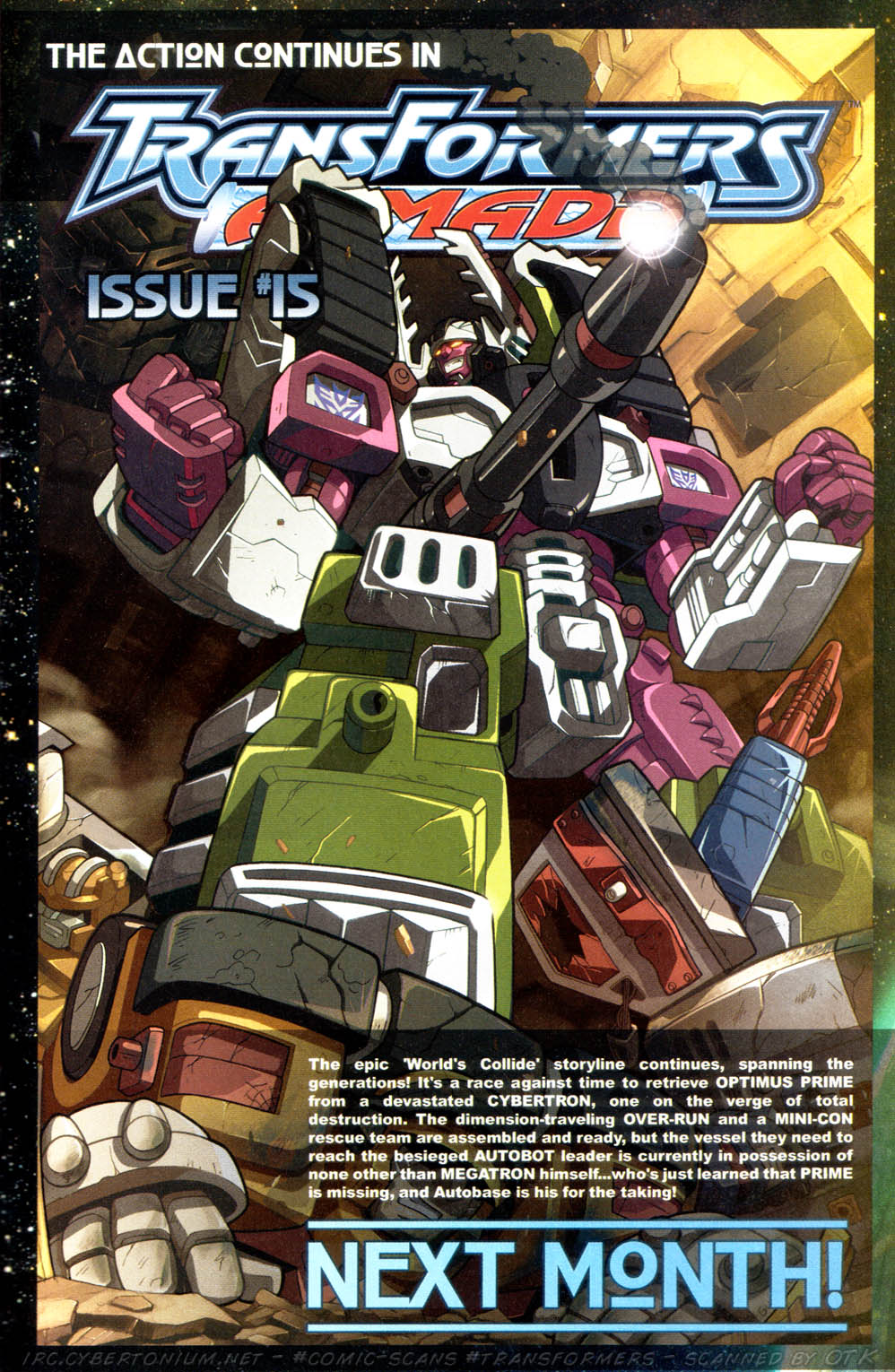 Read online Transformers Armada comic -  Issue #14 - 25