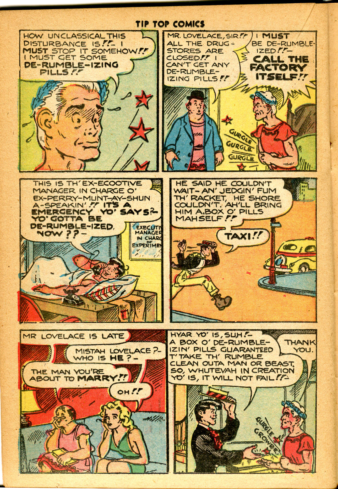 Read online Tip Top Comics comic -  Issue #142 - 32