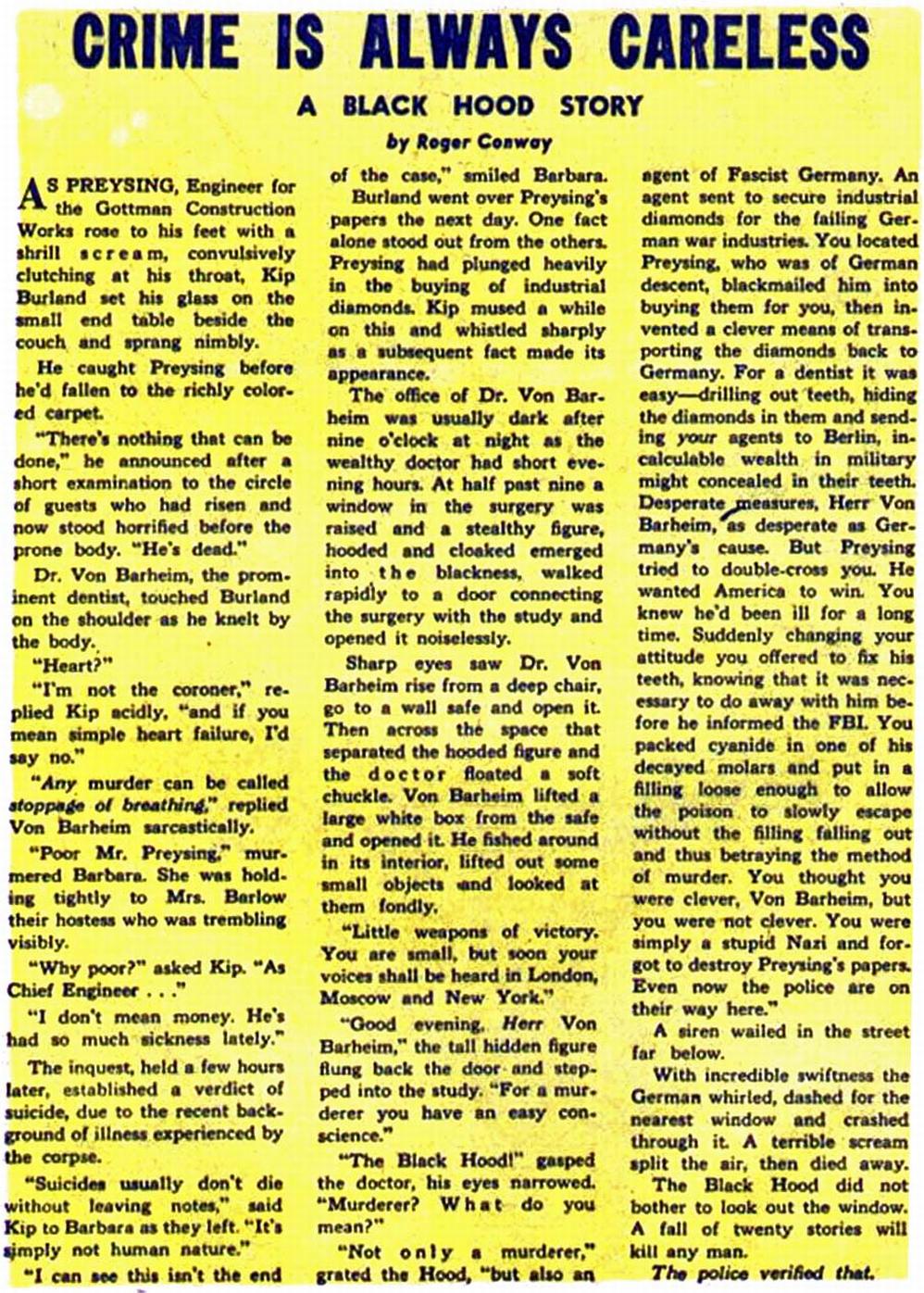 Read online Black Hood Comics comic -  Issue #11 - 27