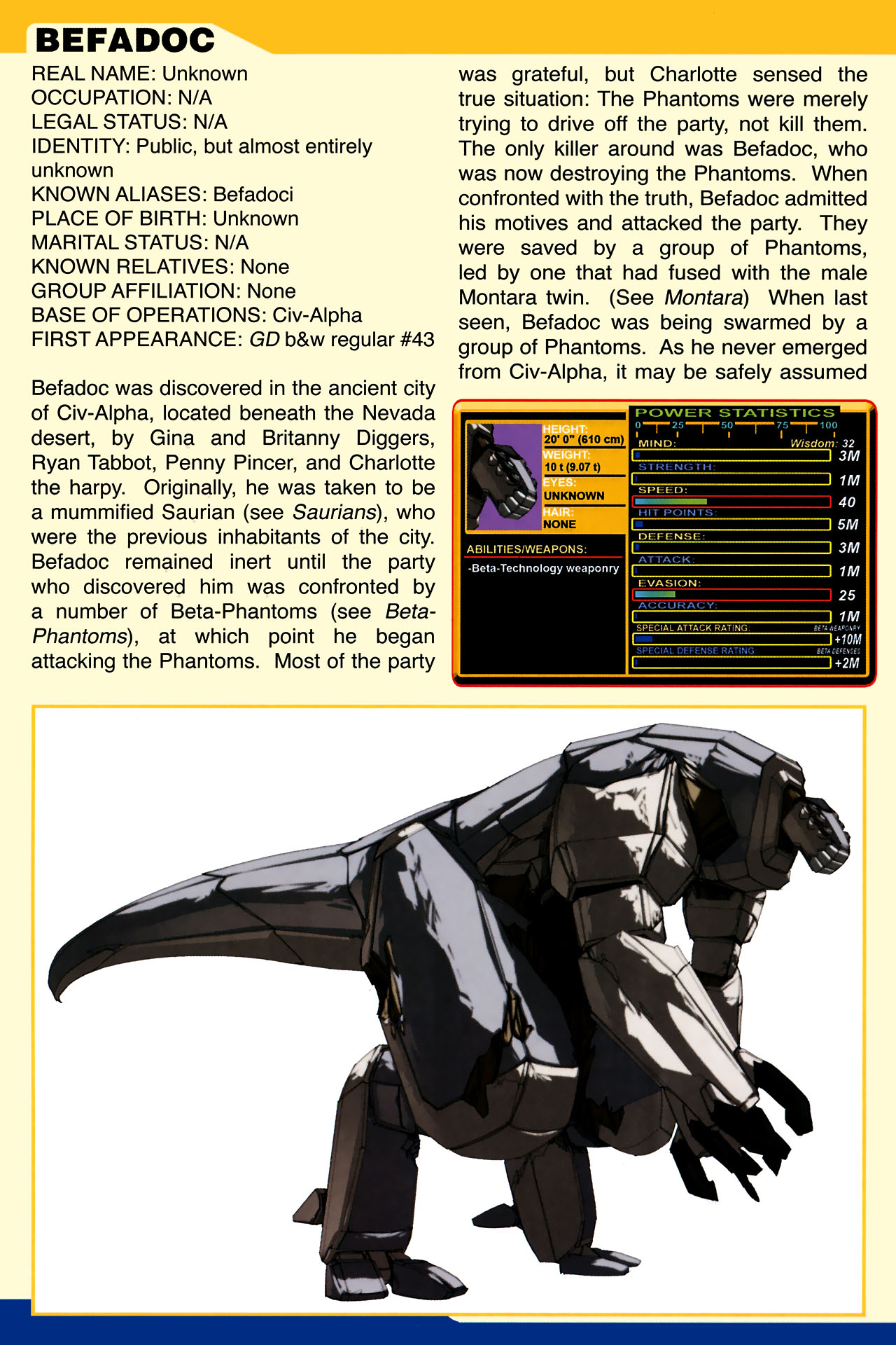 Read online Gold Digger Sourcebook: The Official Handbook of the GD Universe comic -  Issue #2 - 5